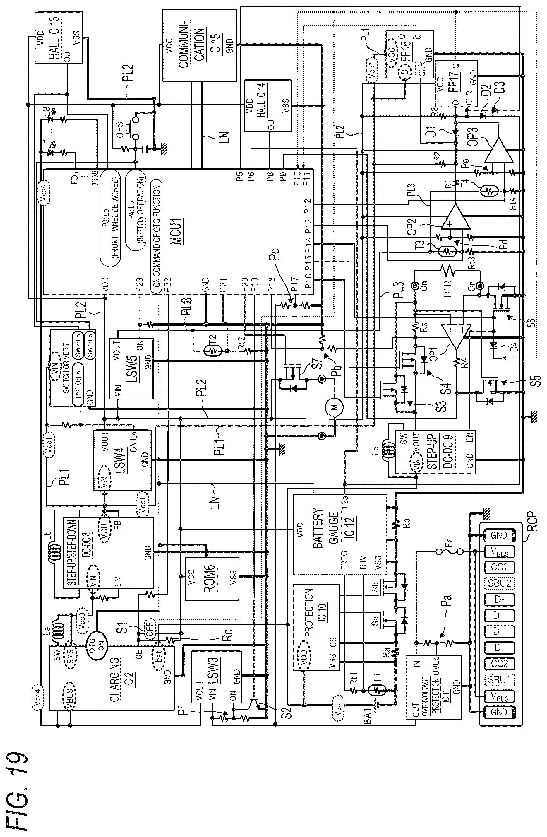 Patent US12184109 Figure 19 – Power supply unit for aerosol generation device