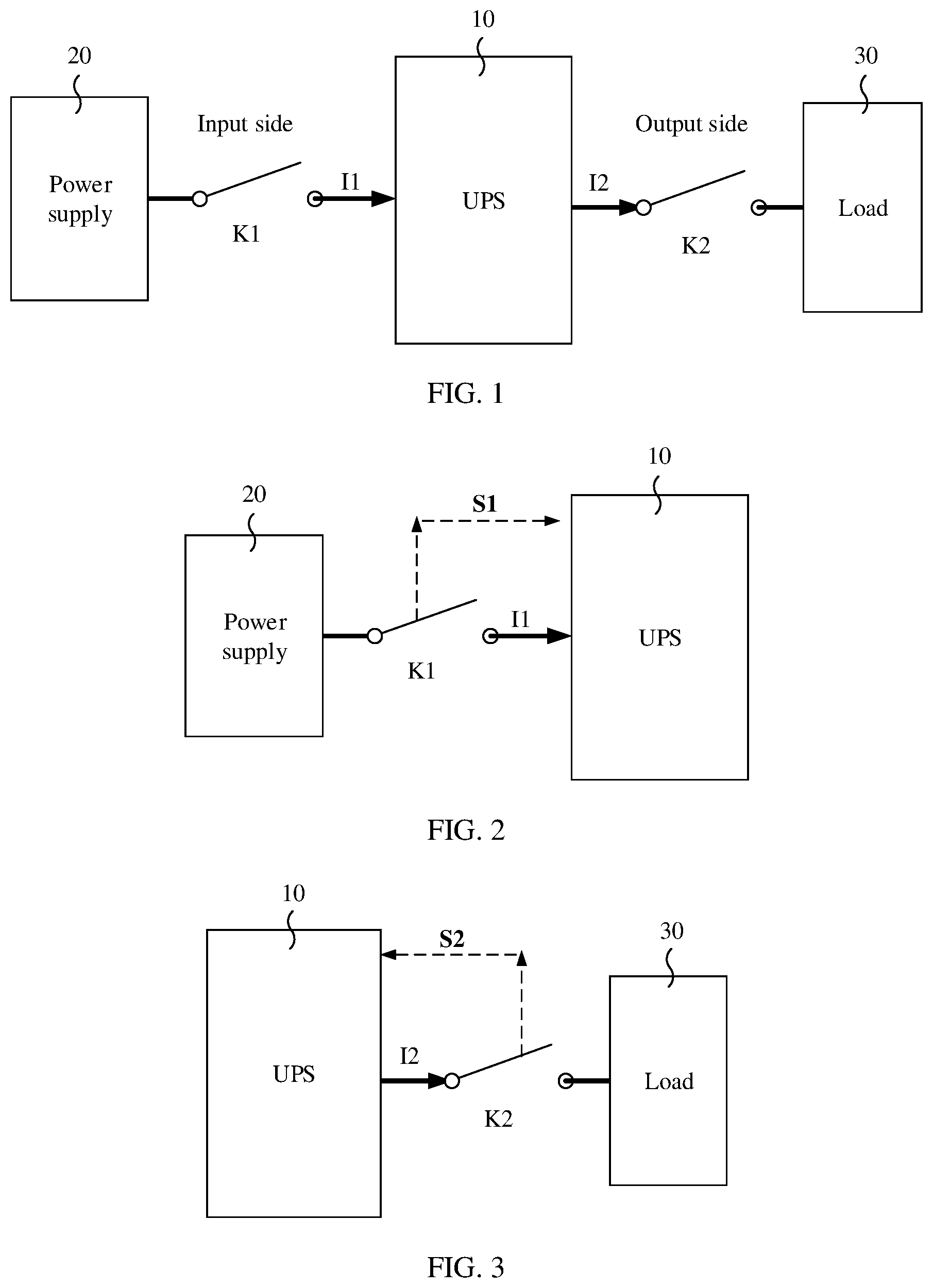 Patent US12184117 Figure 1 – Uninterruptible power supply, on-off control module, control method, and system