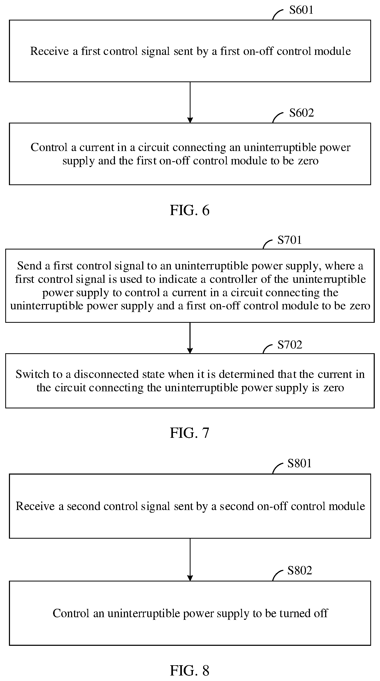 Patent US12184117 Figure 3 – Uninterruptible power supply, on-off control module, control method, and system