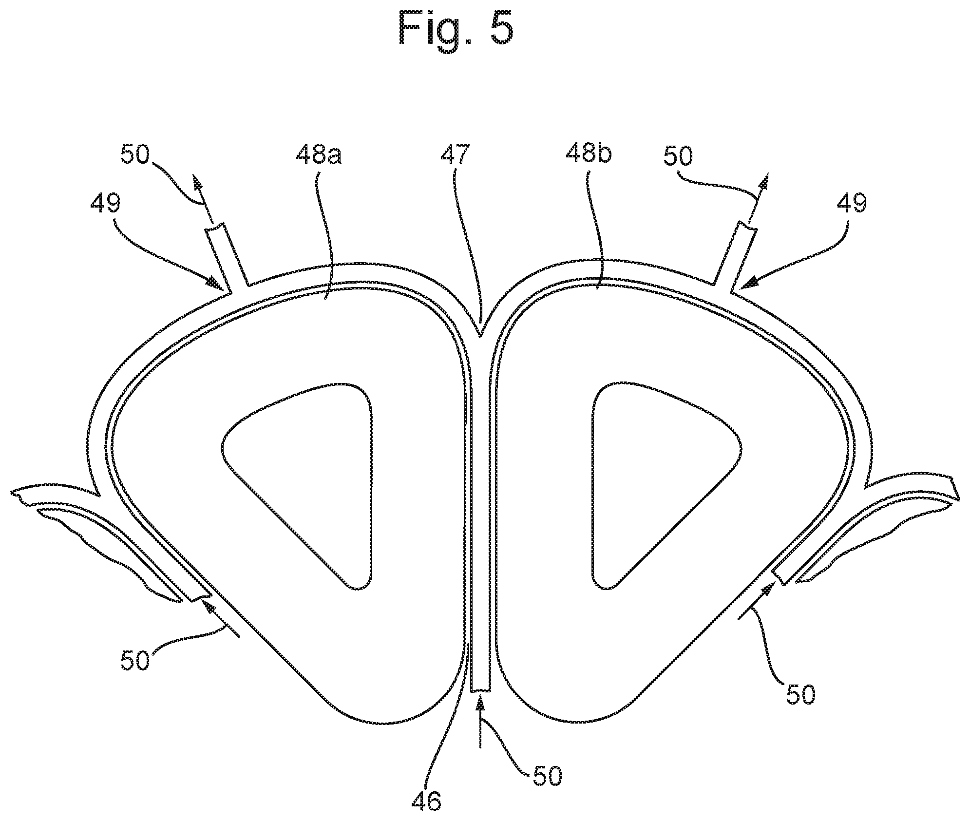 Patent US12184122 Figure 5 – Enhancements to cooling means for axial flux generators