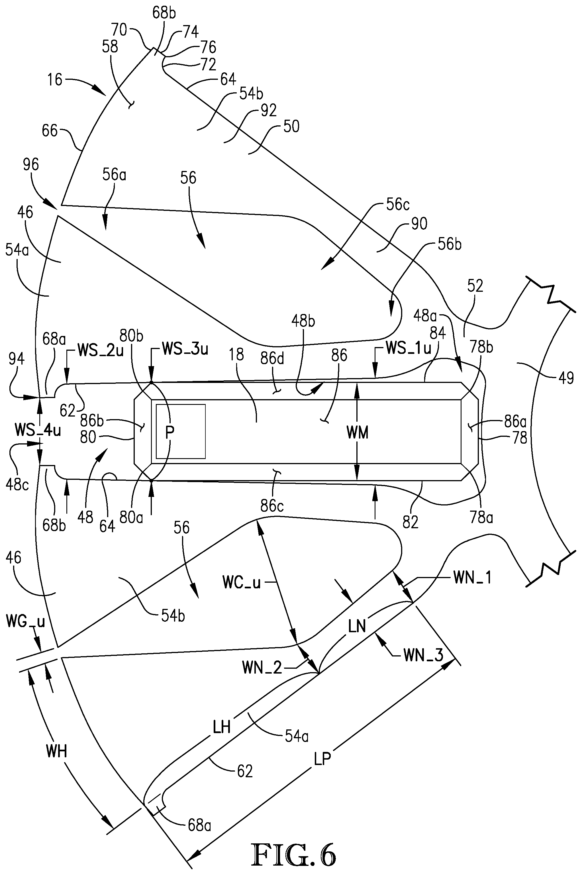 Patent US12184125 Figure 6 – Spoked rotor having deflectable magnet-retaining spokes