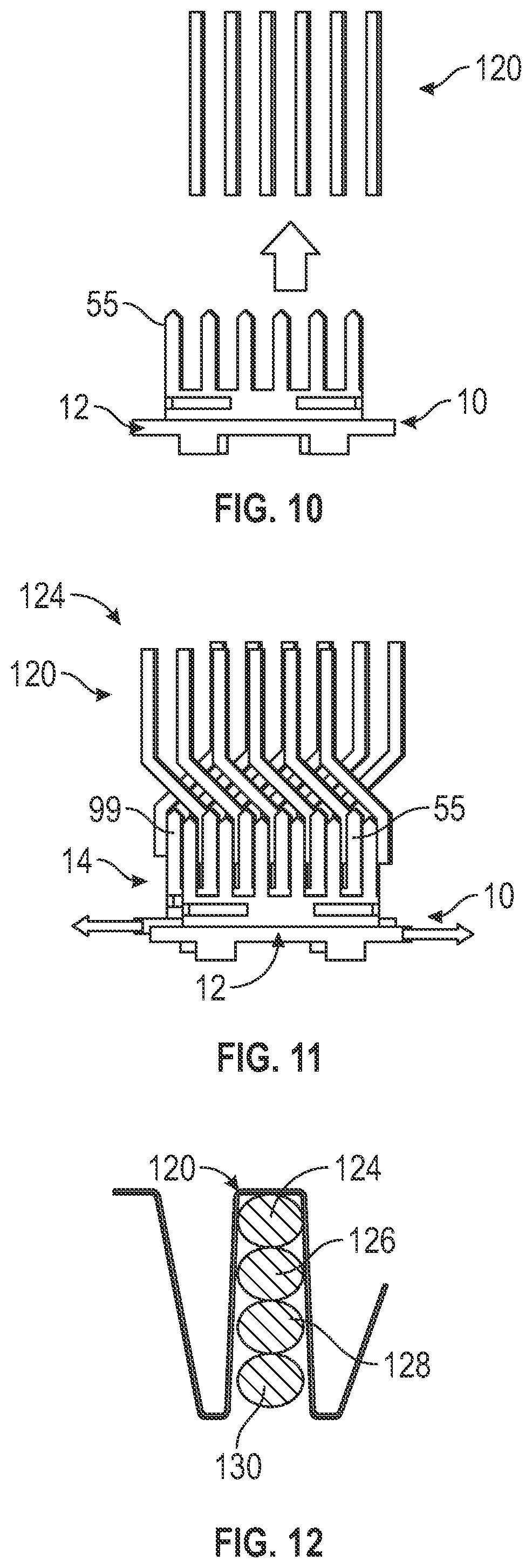 Patent US12184131 Figure 7 – Interlocking tool for forming stator winding end turns