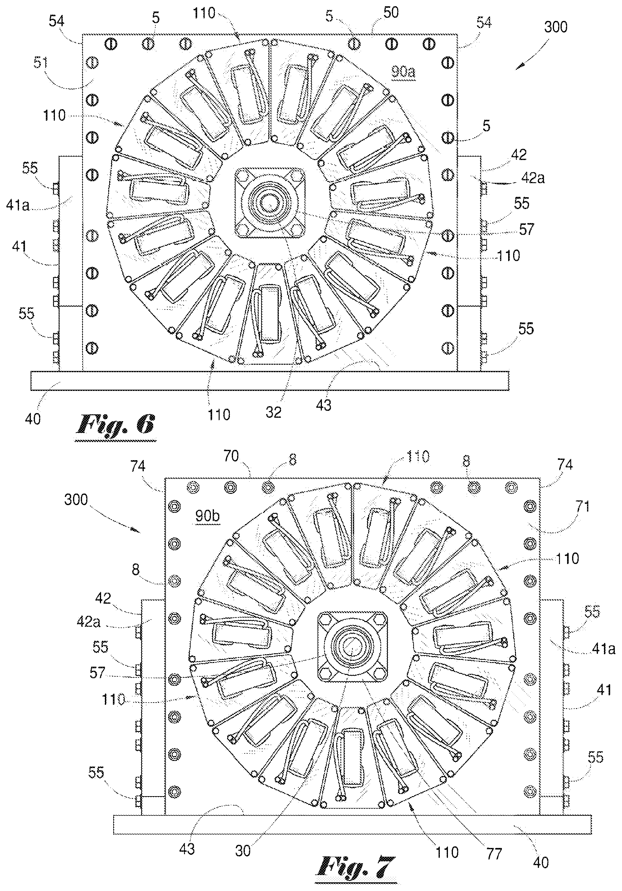 Patent US12184137 Figure 5 – Modular electrical generator/electric motor assembly, and method of using same