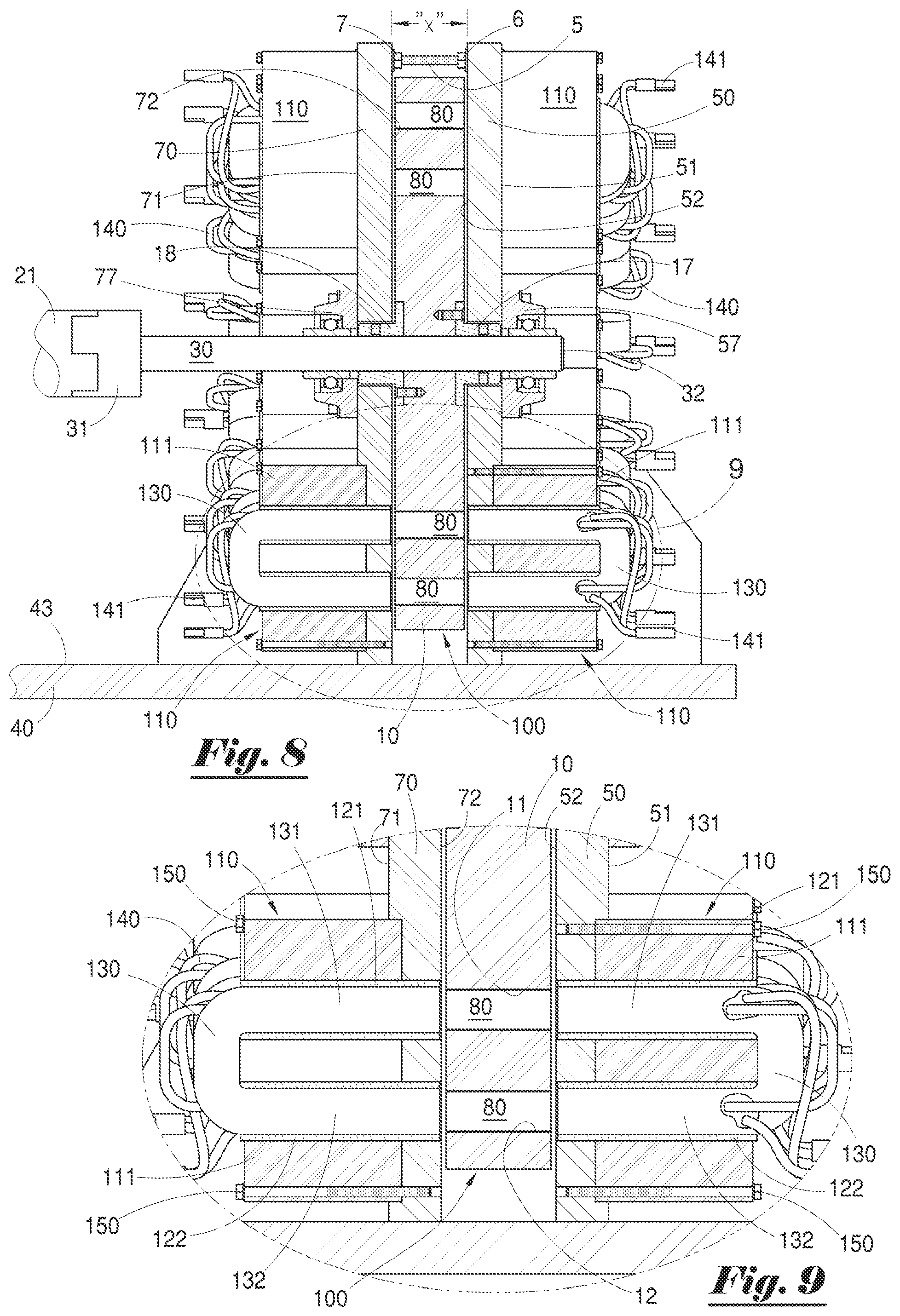 Patent US12184137 Figure 6 – Modular electrical generator/electric motor assembly, and method of using same