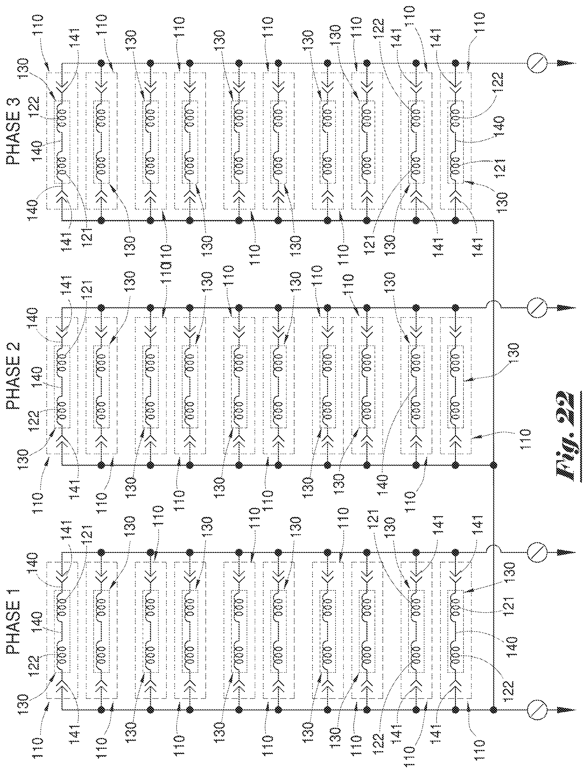 Patent US12184137 Figure 12 – Modular electrical generator/electric motor assembly, and method of using same