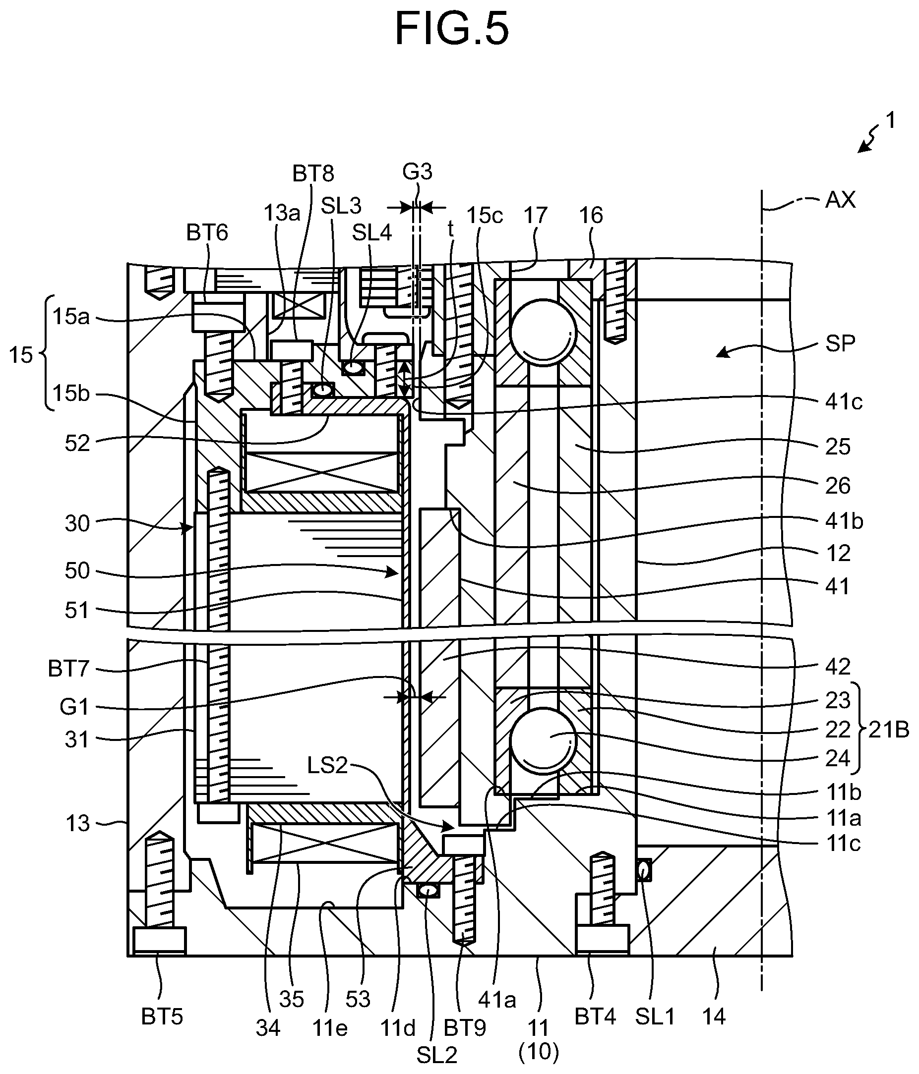 Patent US12184138 Figure 5 – Motor