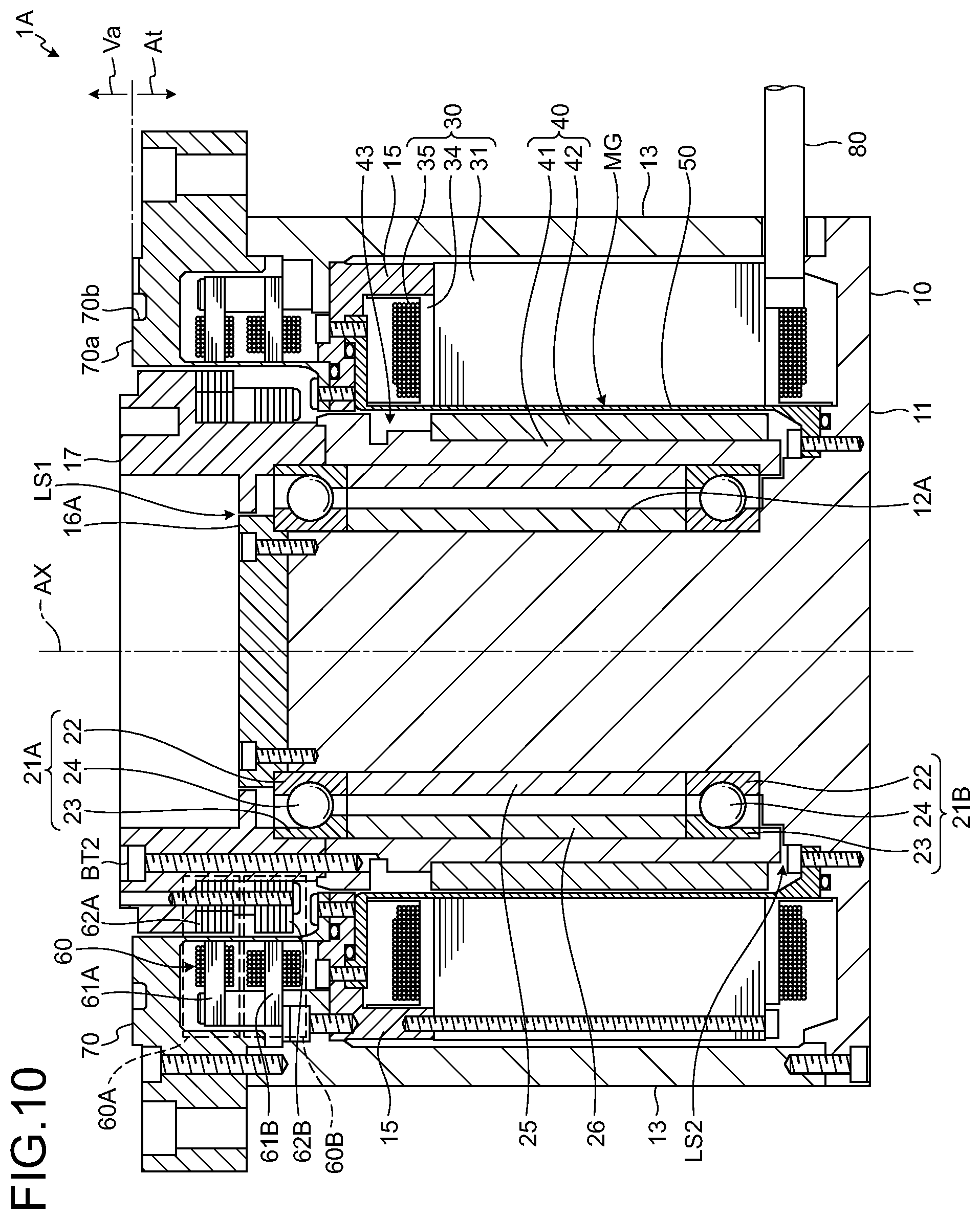 Patent US12184138 Figure 10 – Motor