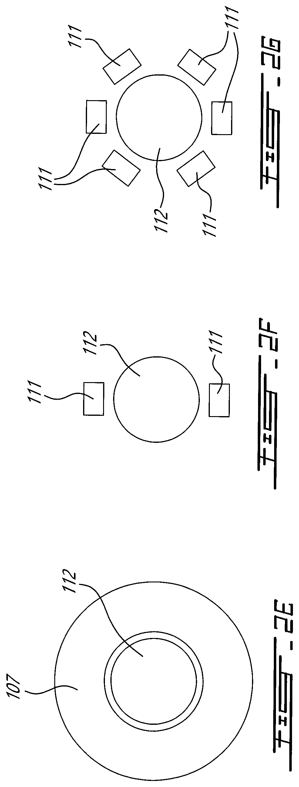 Patent US12184143 Figure 3 – Linear actuator with reactive force path