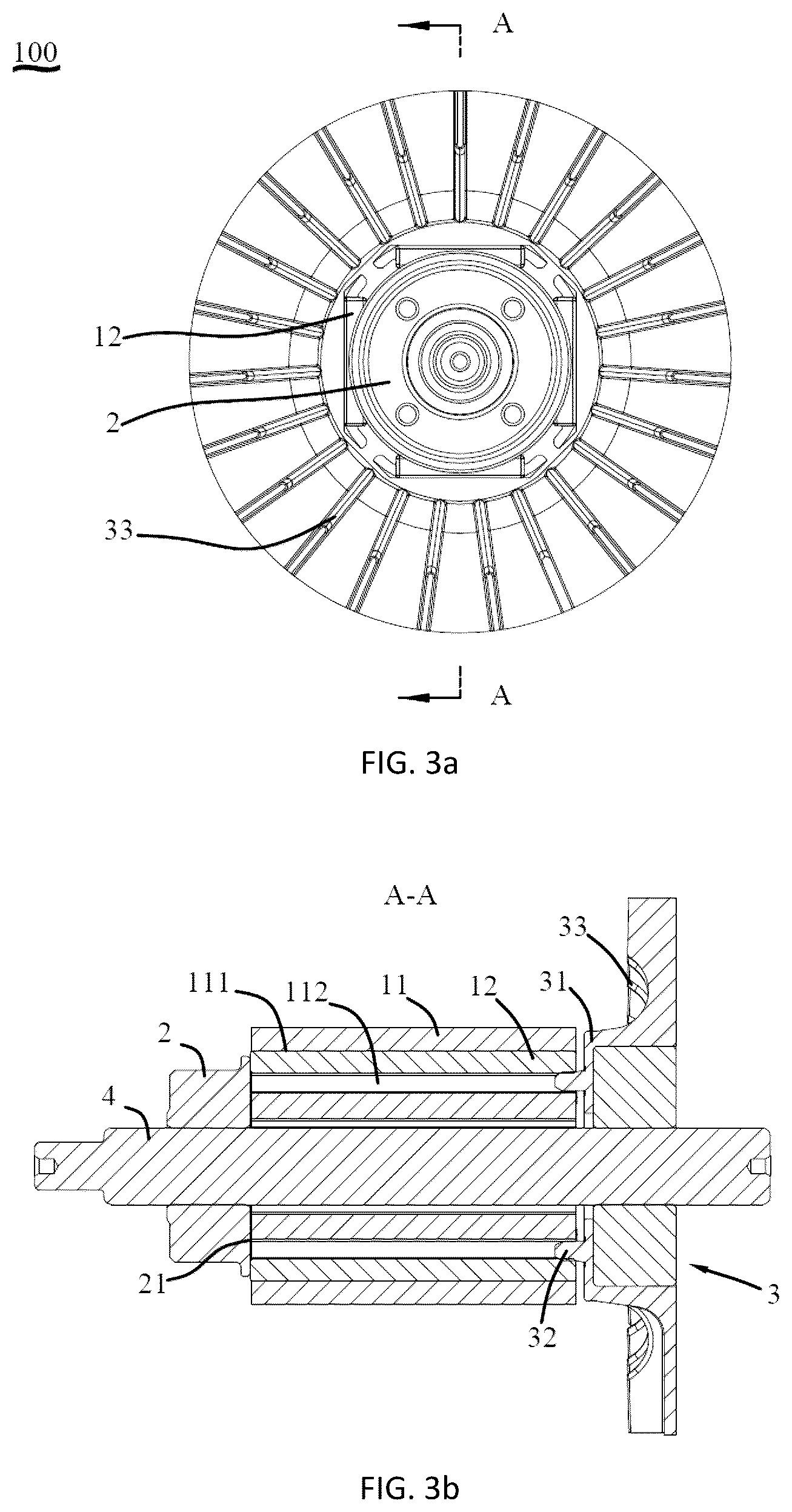 Patent US12184155 Figure 3 – Electric tool, electric motor and rotor assembly thereof