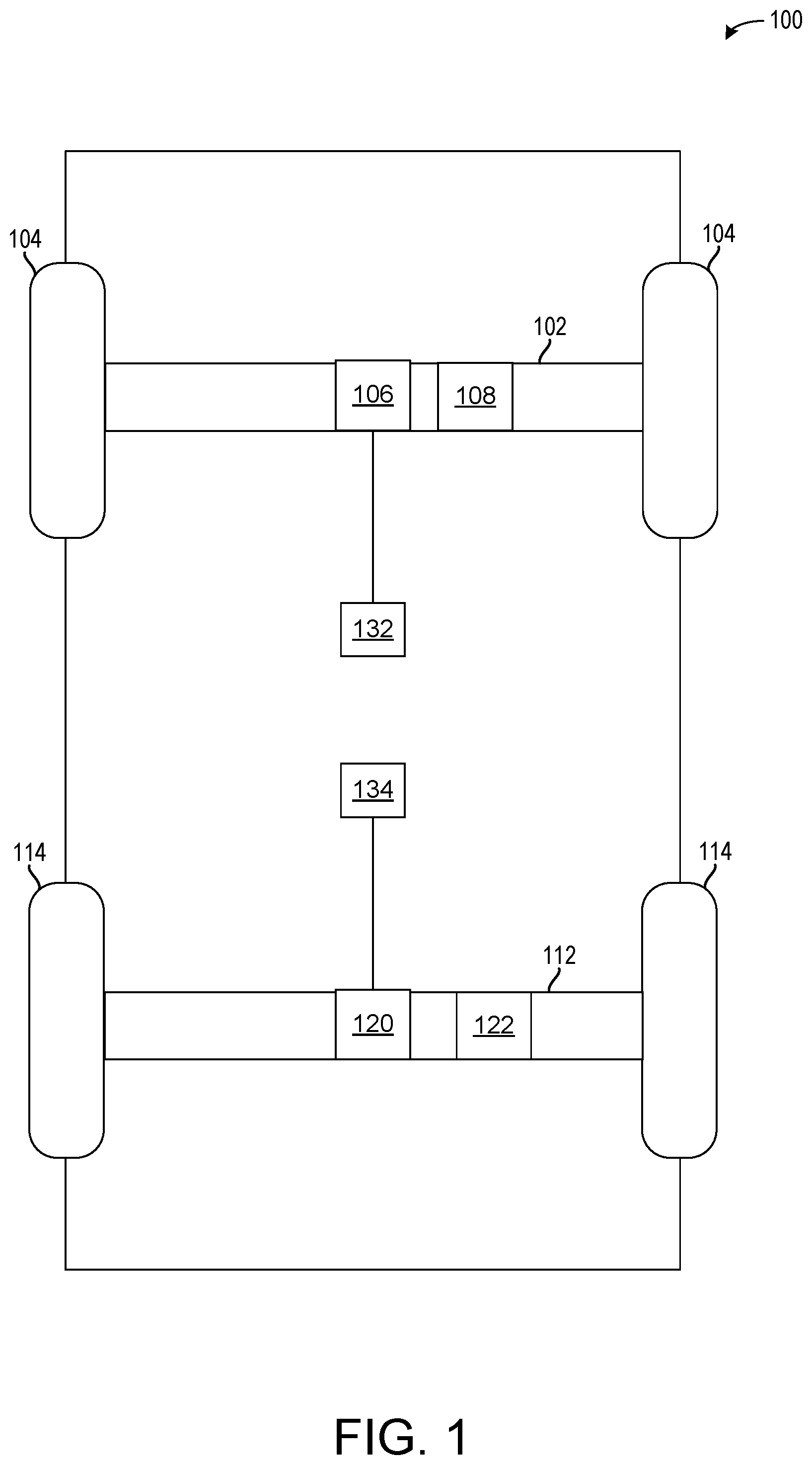 Patent US12184157 Figure 1 – Systems for electric motor cooling