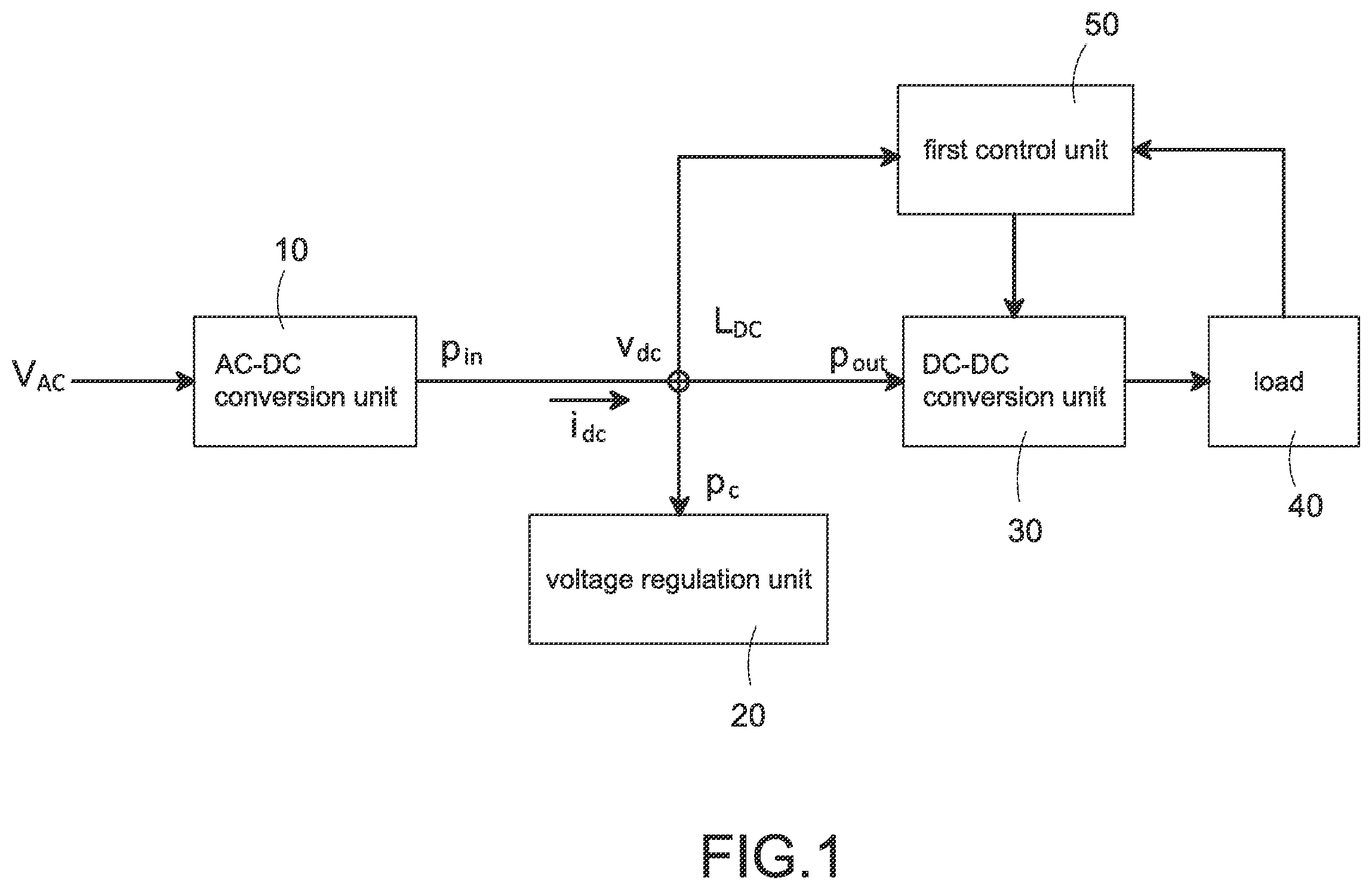 Patent US12184166 Figure 1 – Power conversion system with ripple injection and power conversion control method