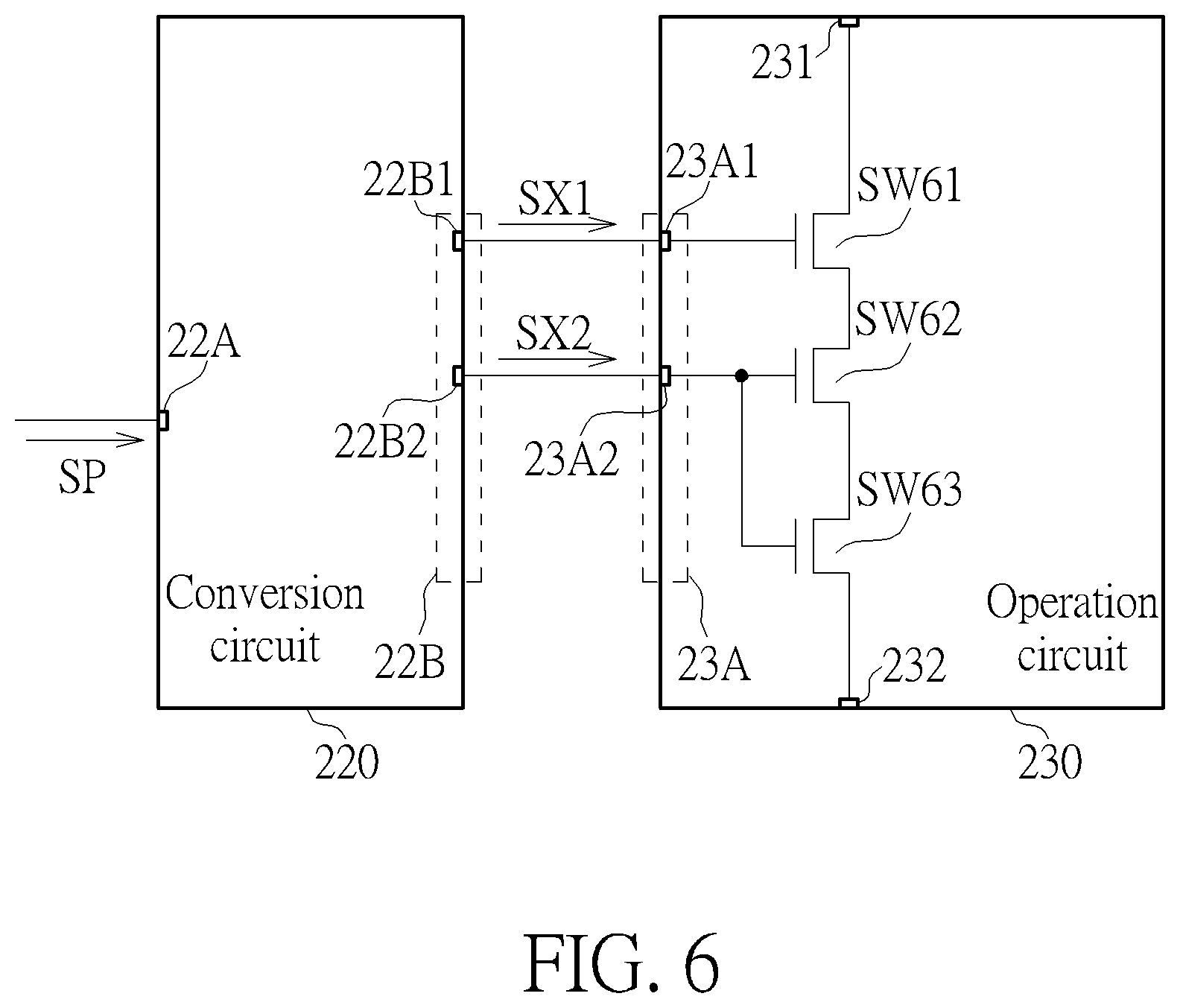 Patent US12184172 Figure 4 – Switch device capable of providing a discharge path according to signal level of an input signal