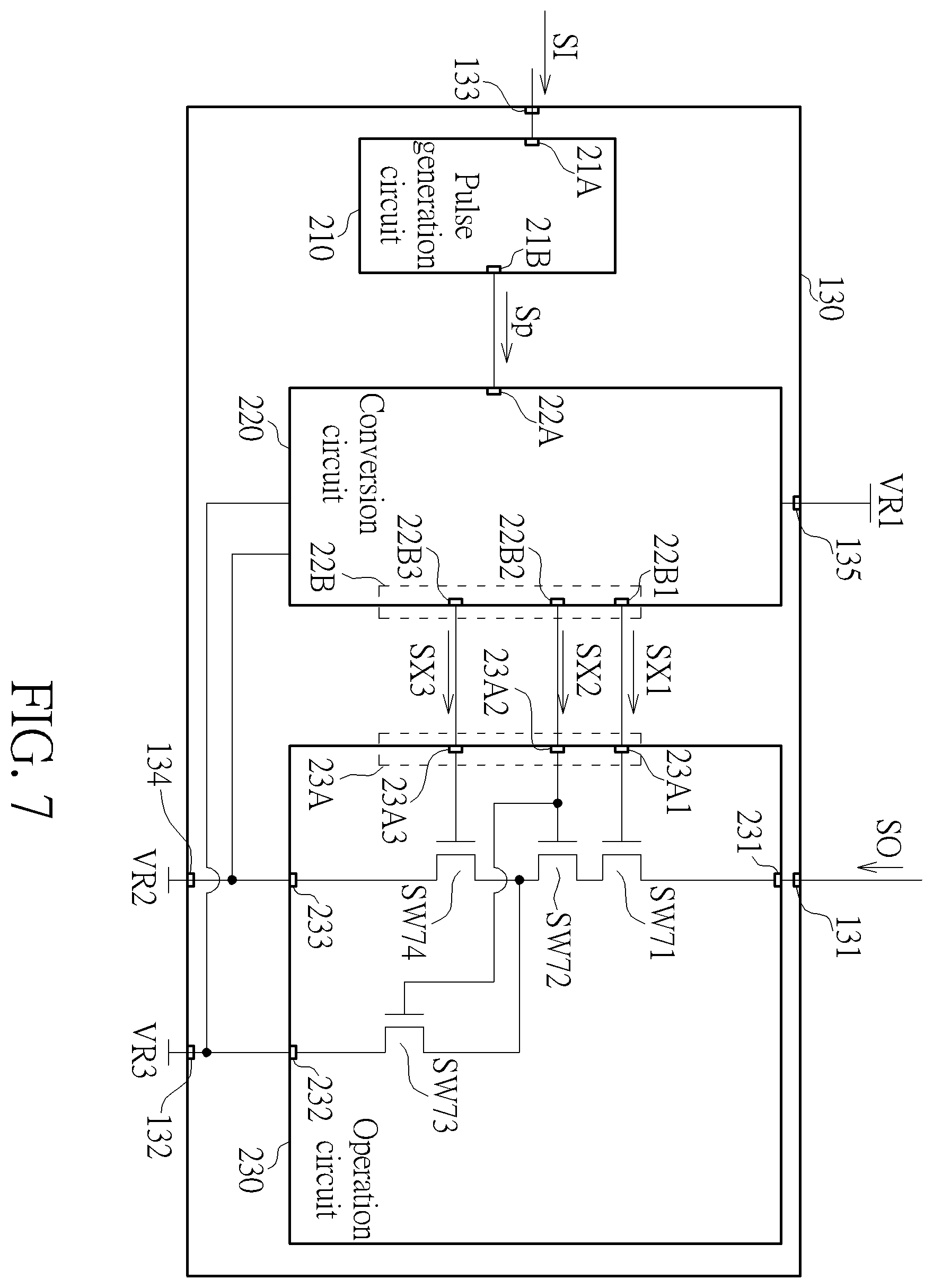 Patent US12184172 Figure 5 – Switch device capable of providing a discharge path according to signal level of an input signal