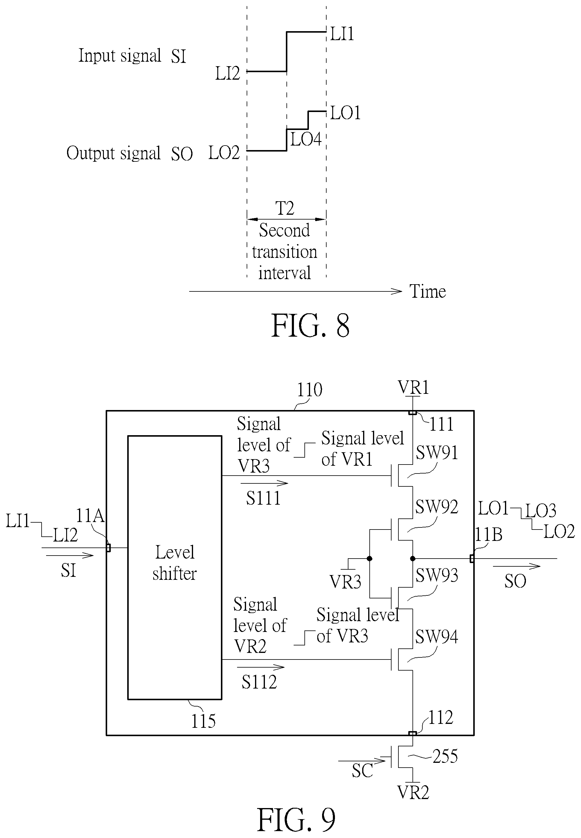 Patent US12184172 Figure 6 – Switch device capable of providing a discharge path according to signal level of an input signal