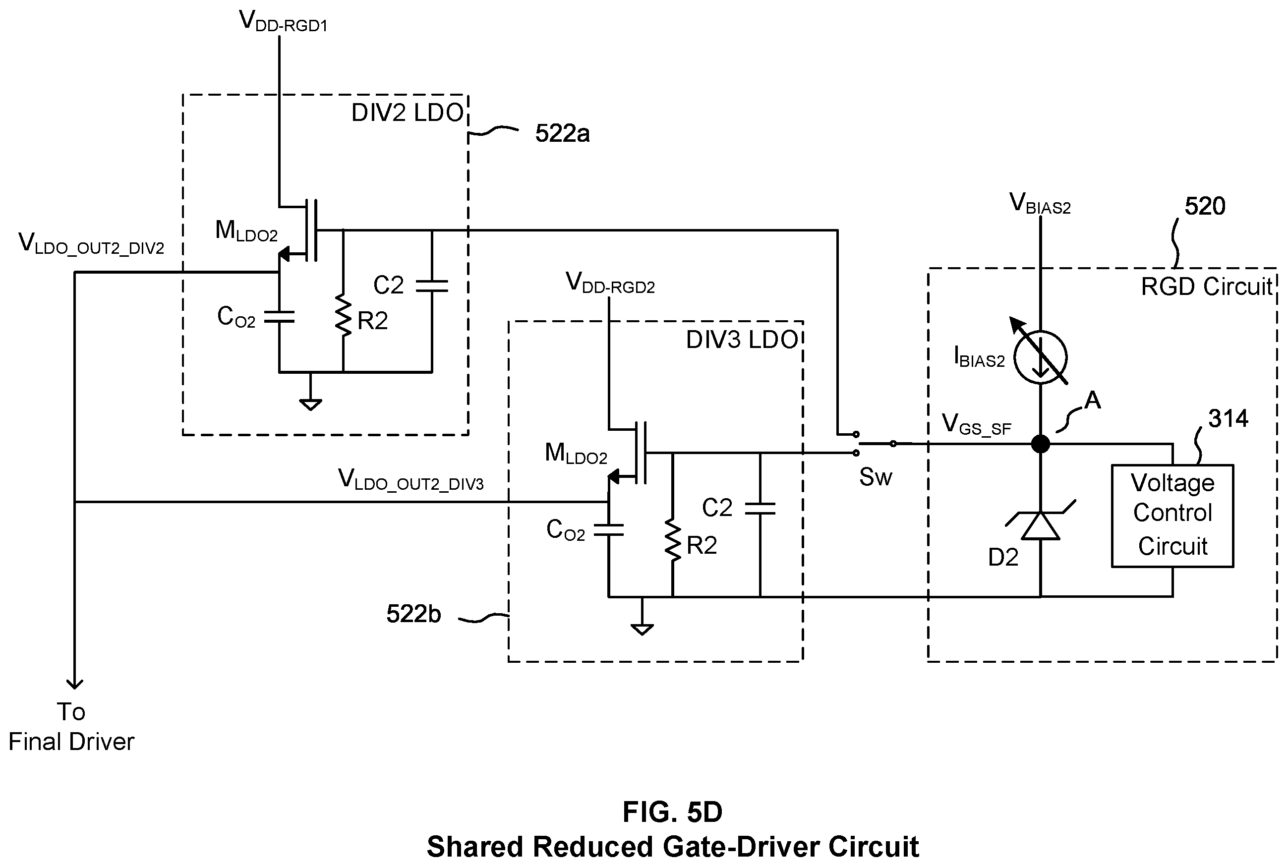 Patent US12184174 Figure 9 – Reduced gate drive for power converter with dynamically switching ratio