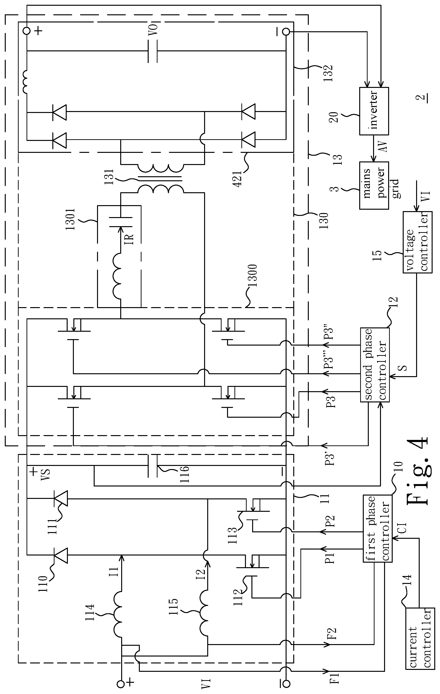 Patent US12184184 Figure 3 – Energy-recycling device and direct-current (DC) voltage-boosting device thereof