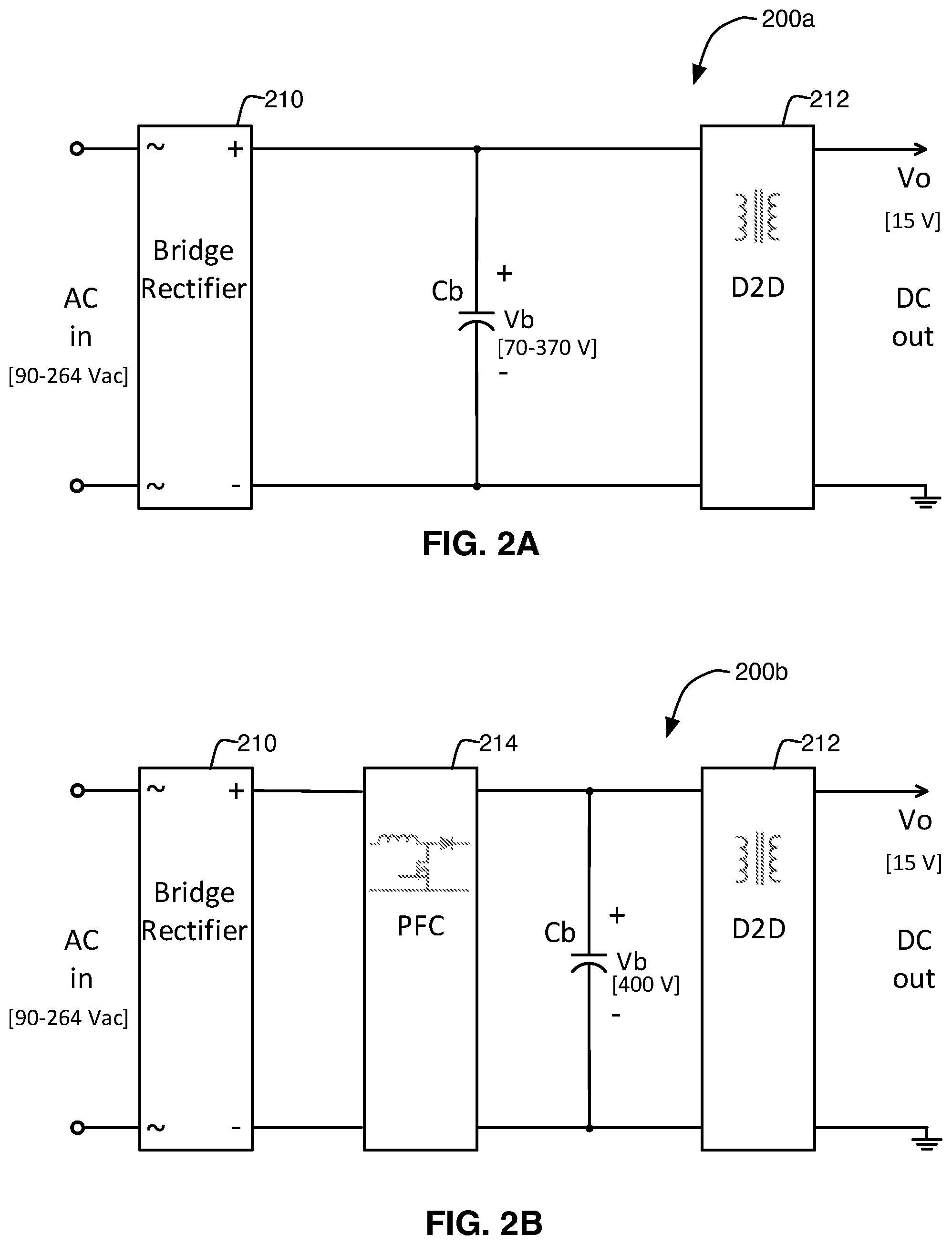 Patent US12184186 Figure 2 – Power supply with active power buffer