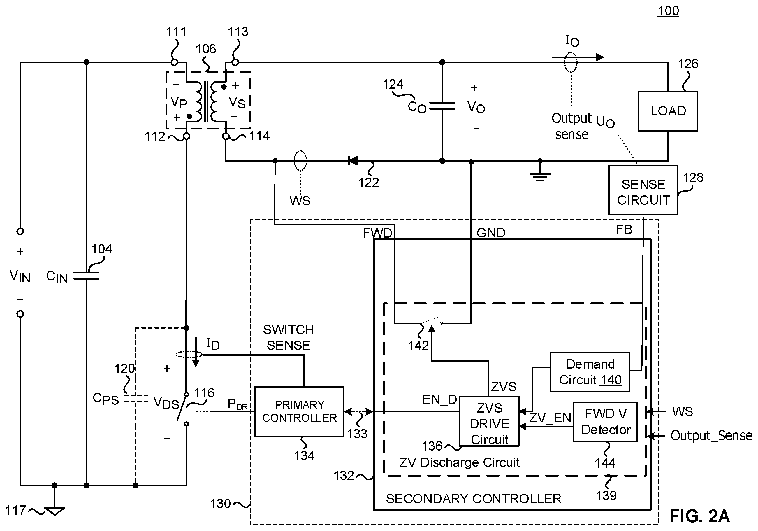 Patent US12184187 Figure 3 – Active reduced voltage switching using a supplemental switch