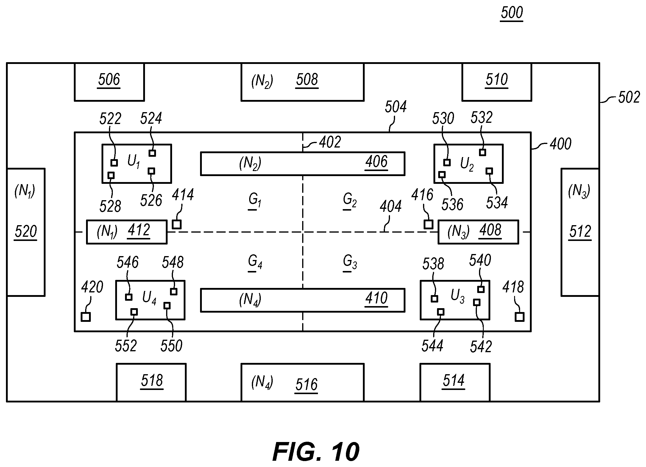 Patent US12184199 Figure 7 – Synchronous bridge rectifier using planar switching elements