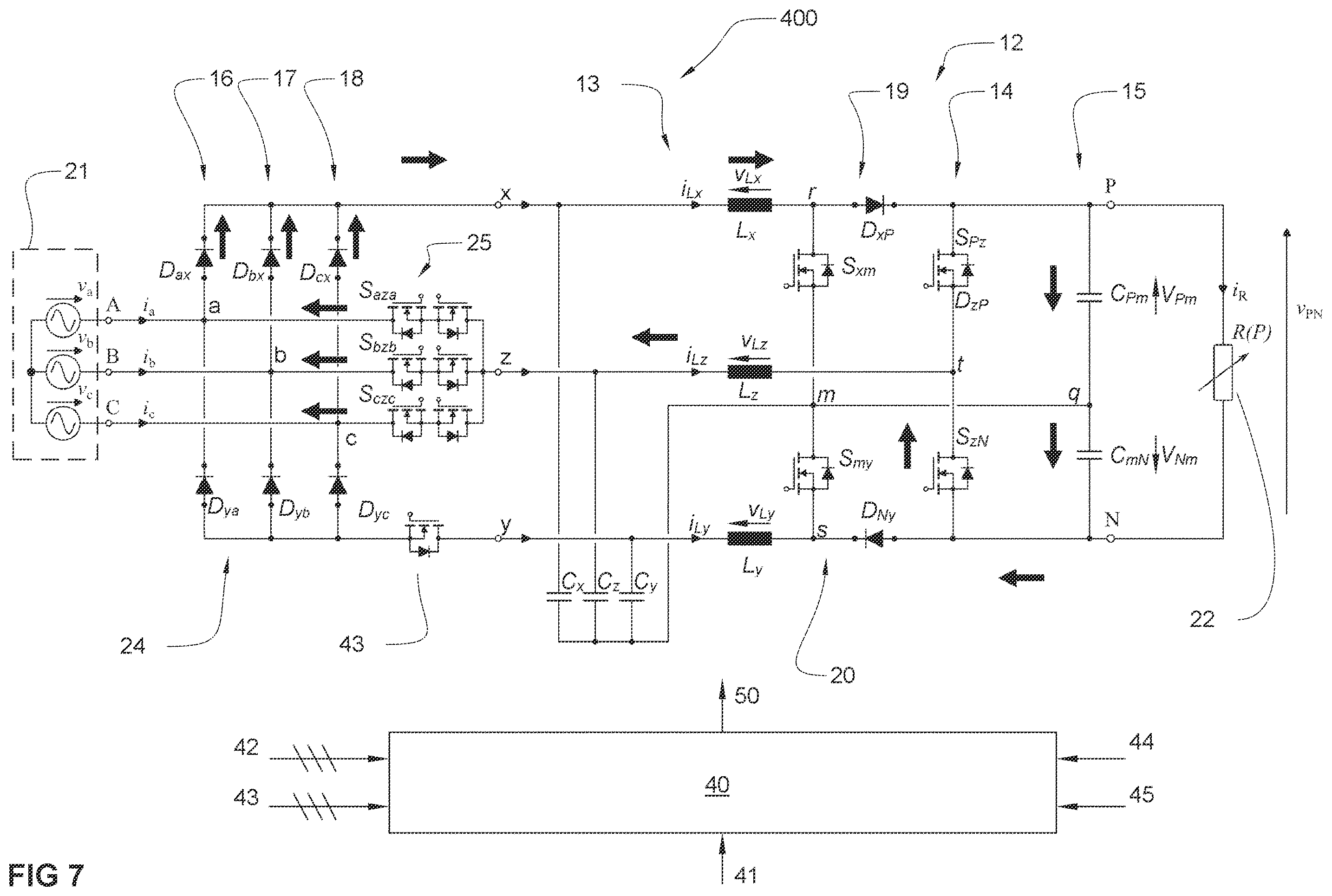Patent US12184200 Figure 10 – Electrical power converter with pre-charge mode of operation