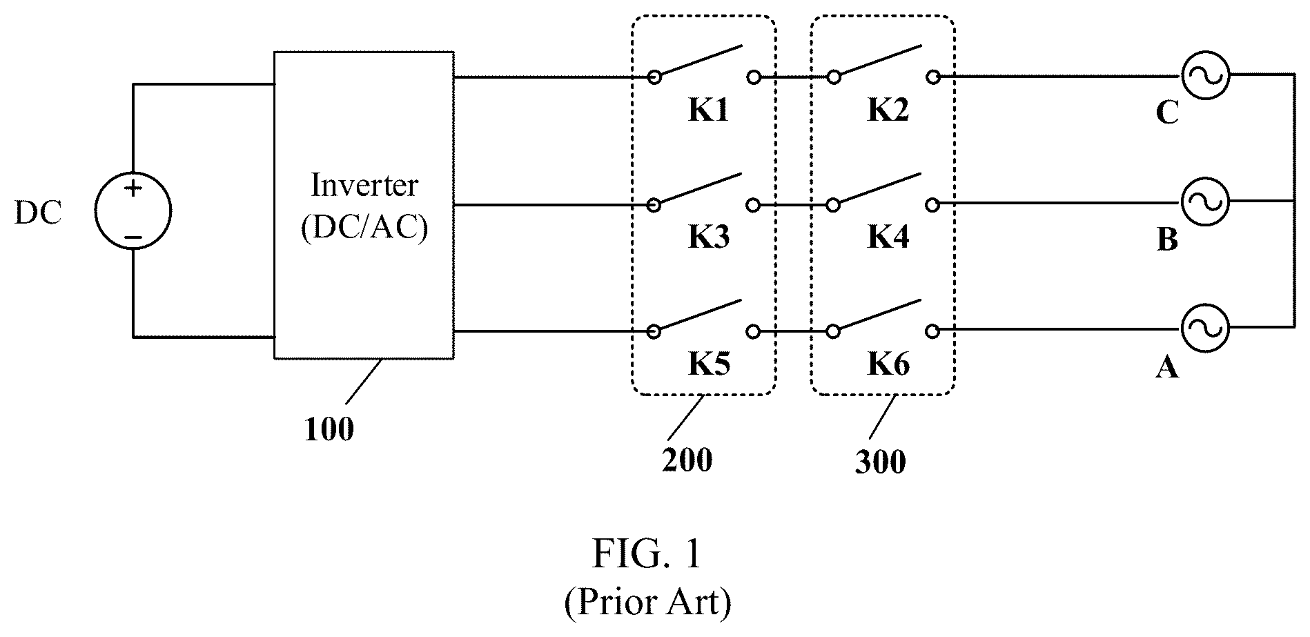 Patent US12184201 Figure 1 – Power converter, photovoltaic power generation system, method, and apparatus