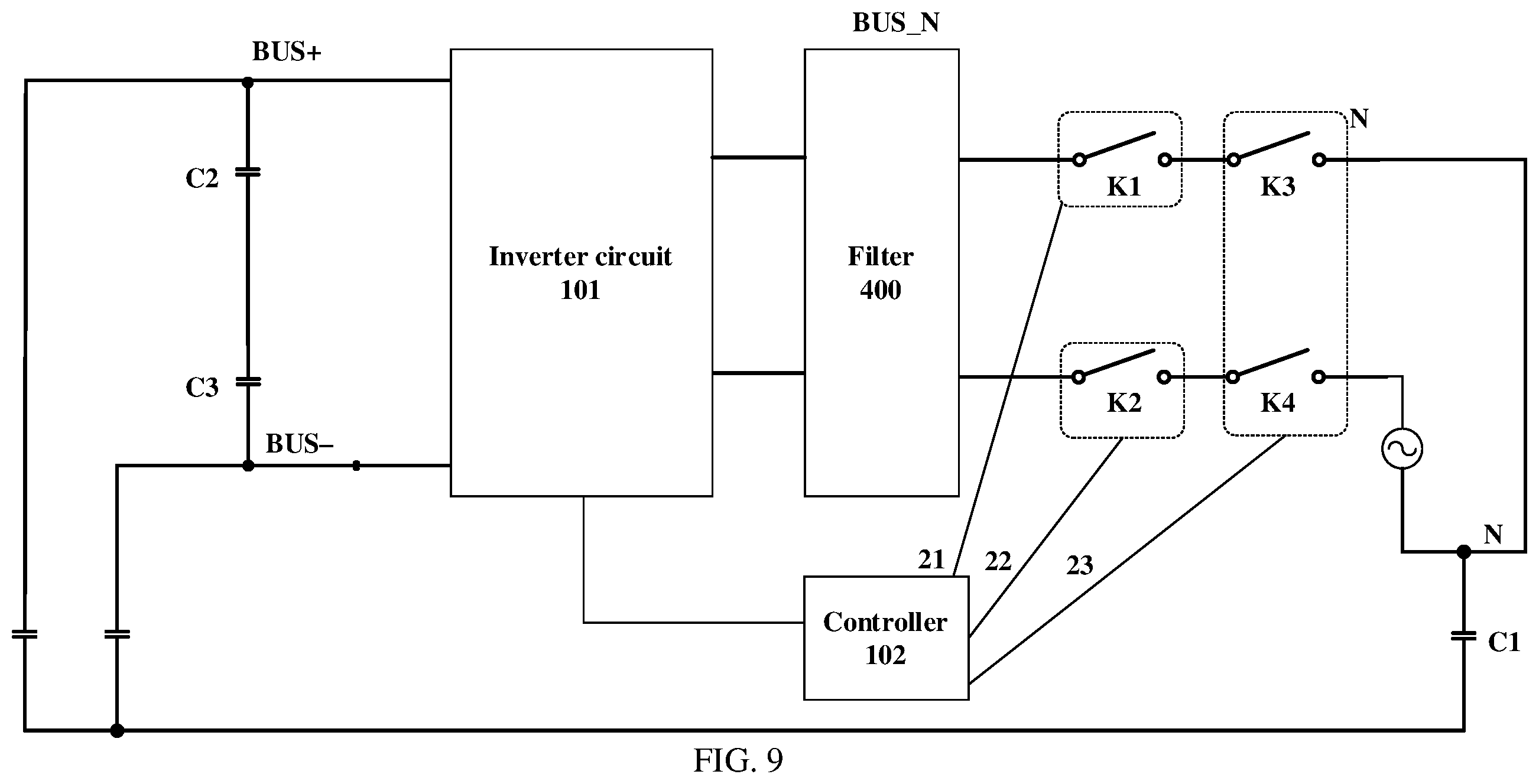 Patent US12184201 Figure 9 – Power converter, photovoltaic power generation system, method, and apparatus