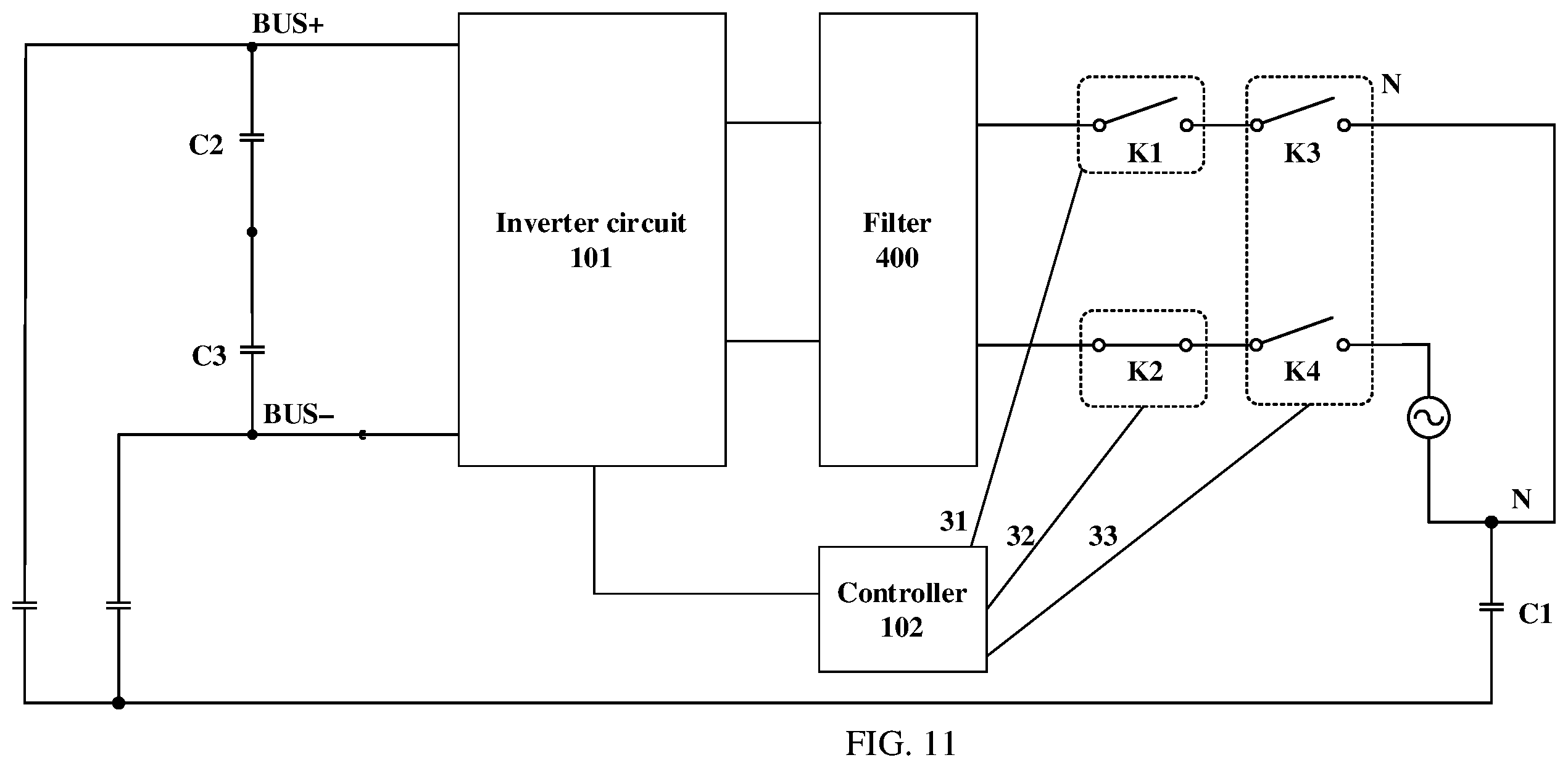 Patent US12184201 Figure 11 – Power converter, photovoltaic power generation system, method, and apparatus