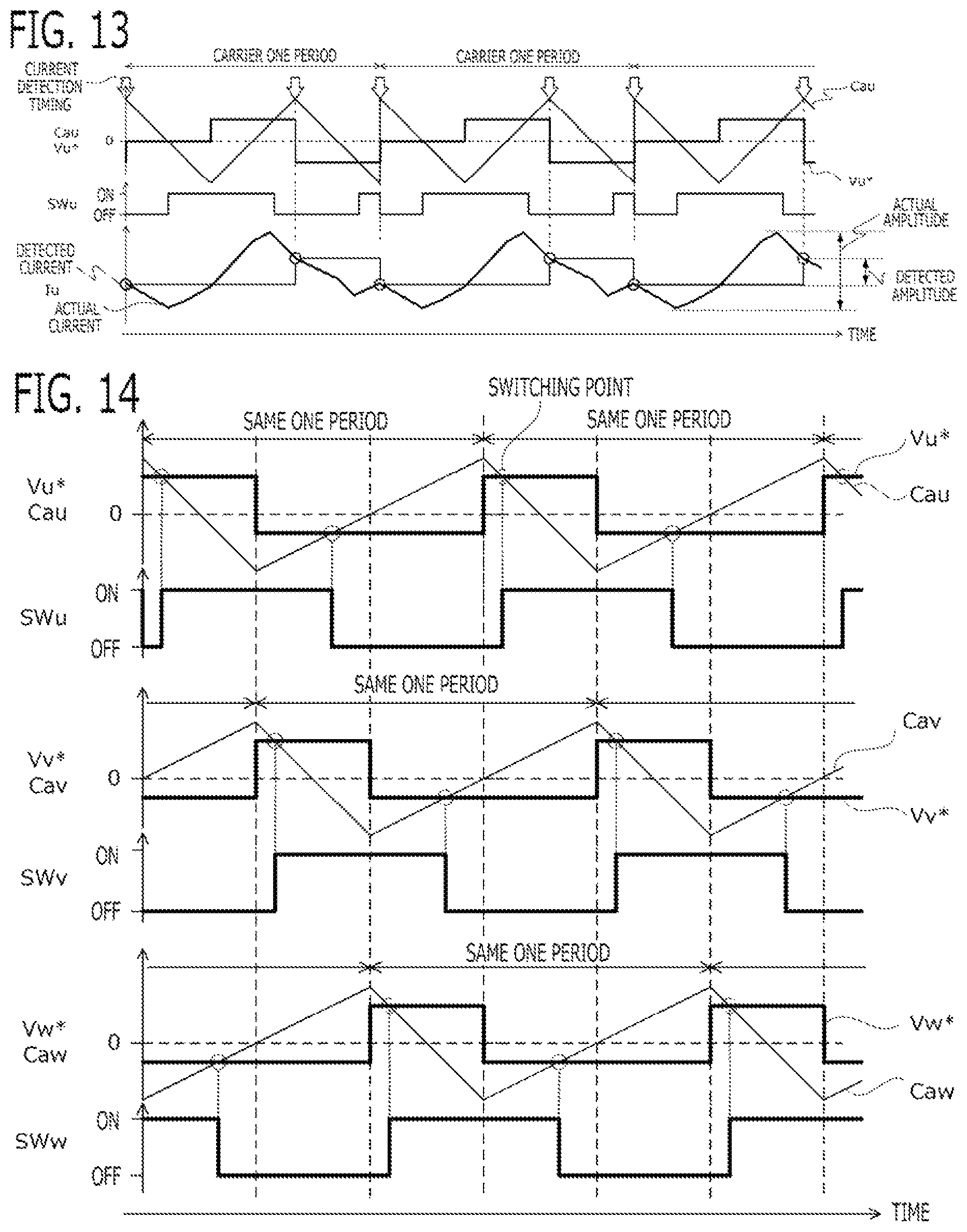 Patent US12184206 Figure 8 – Controller for rotary electric machine