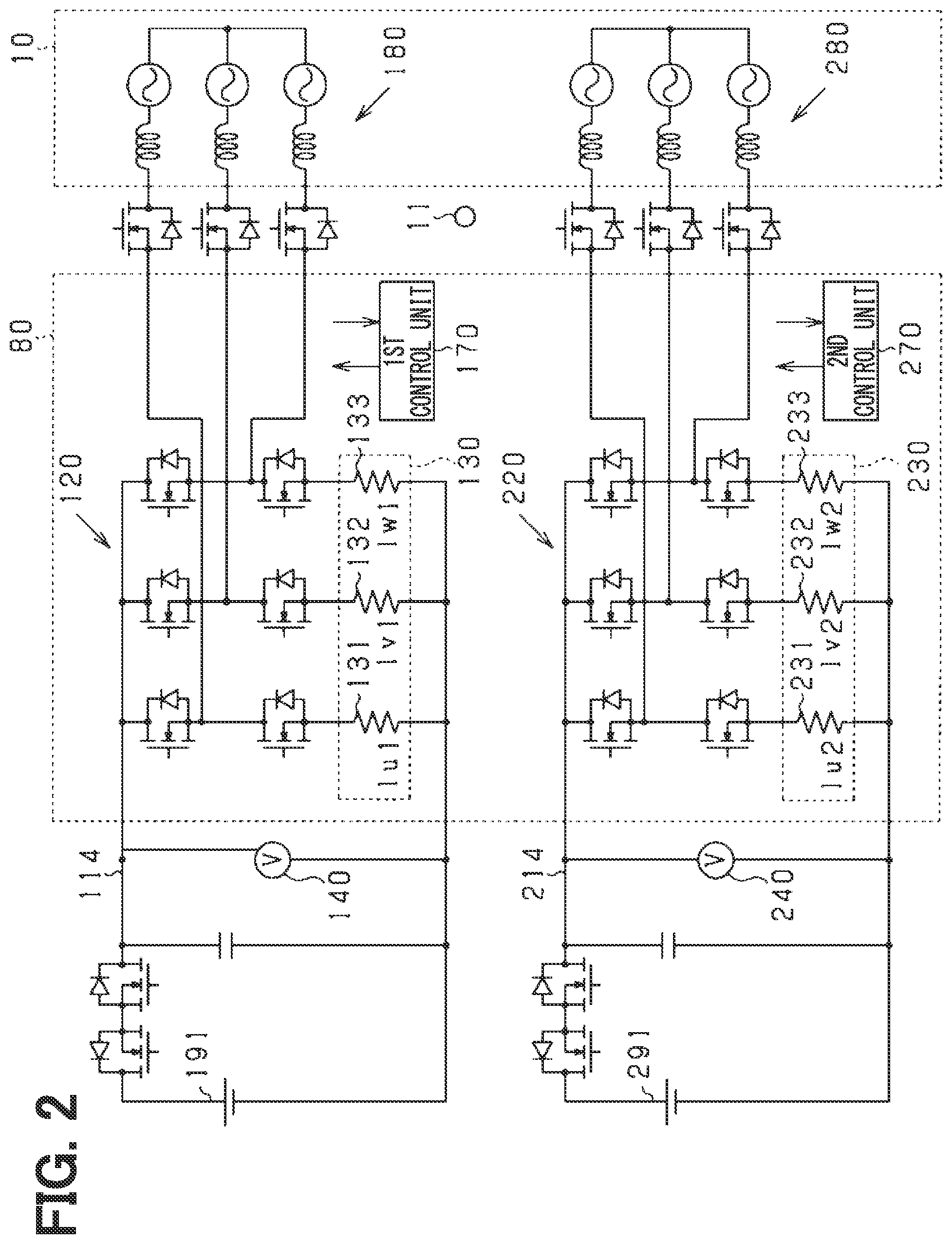 Patent US12184209 Figure 2 – Motor control device and steering system