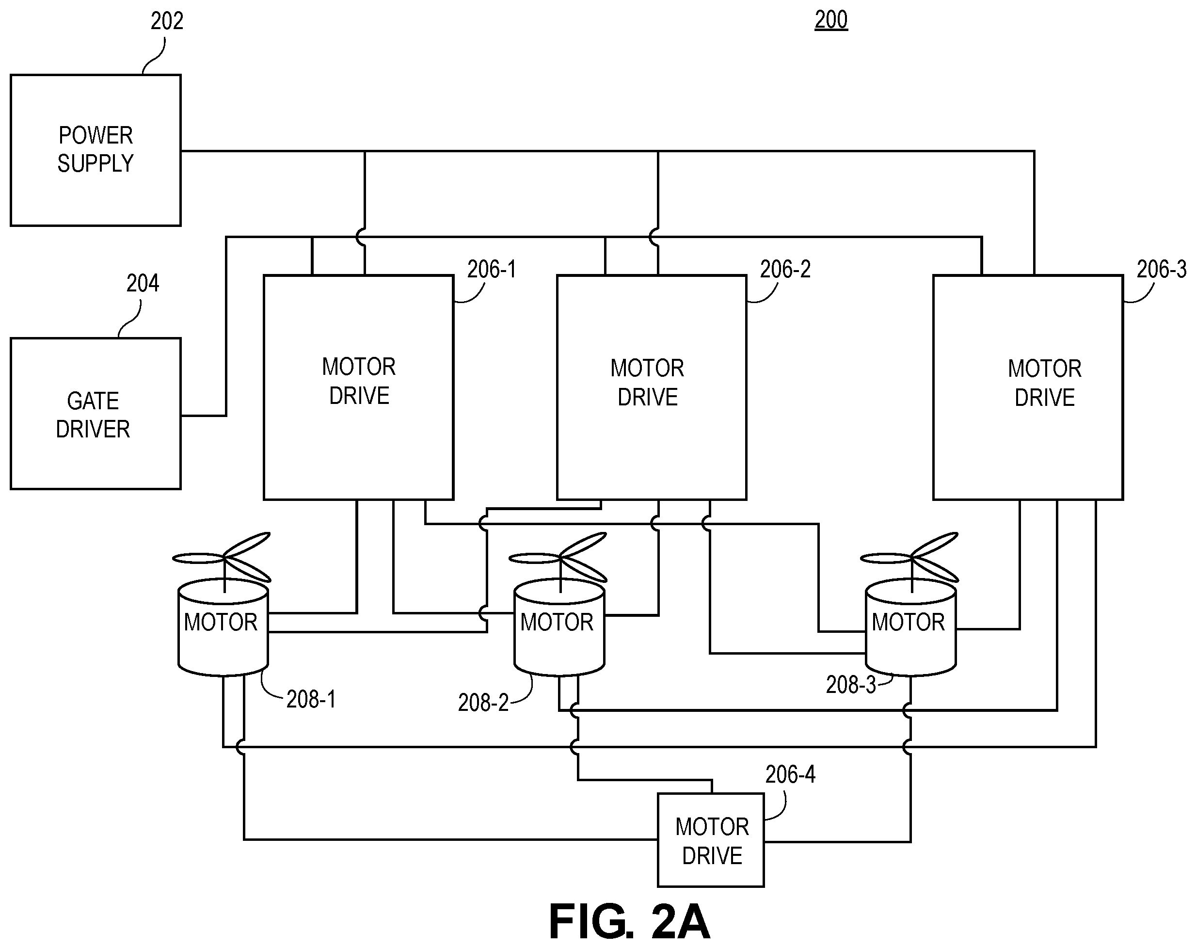 Patent US12184215 Figure 2 – Fault tolerant motor driver
