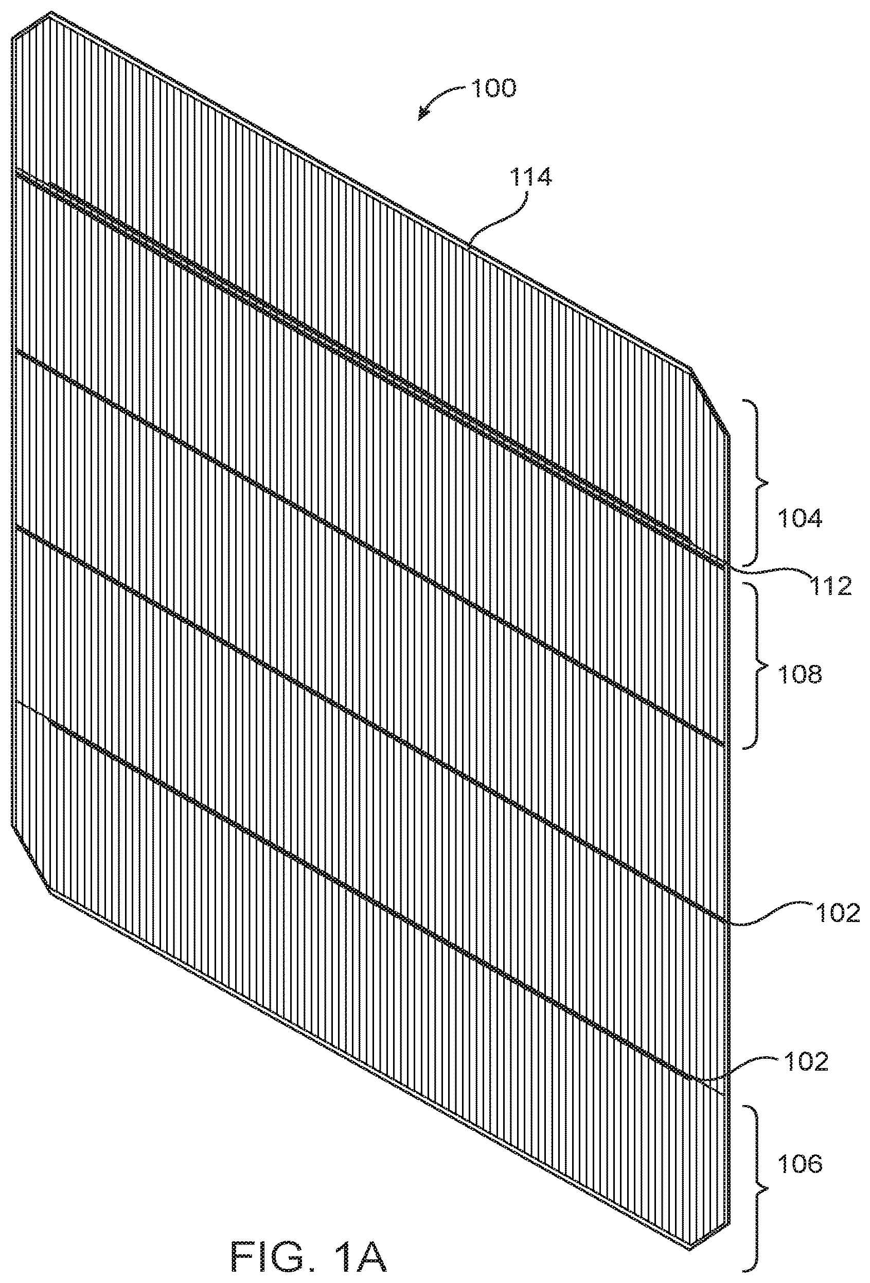 Patent US12184224 Figure 1 – Bifacial photovoltaic module