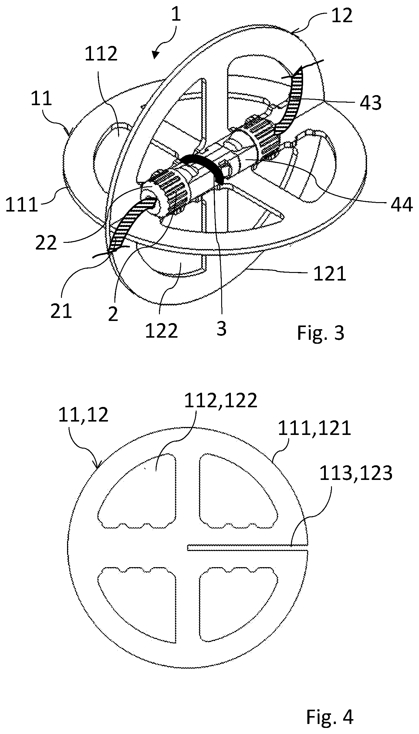 Patent US12184228 Figure 2 – Kit of parts for a solar module system, method for producing a solar module system, and use of a spacer