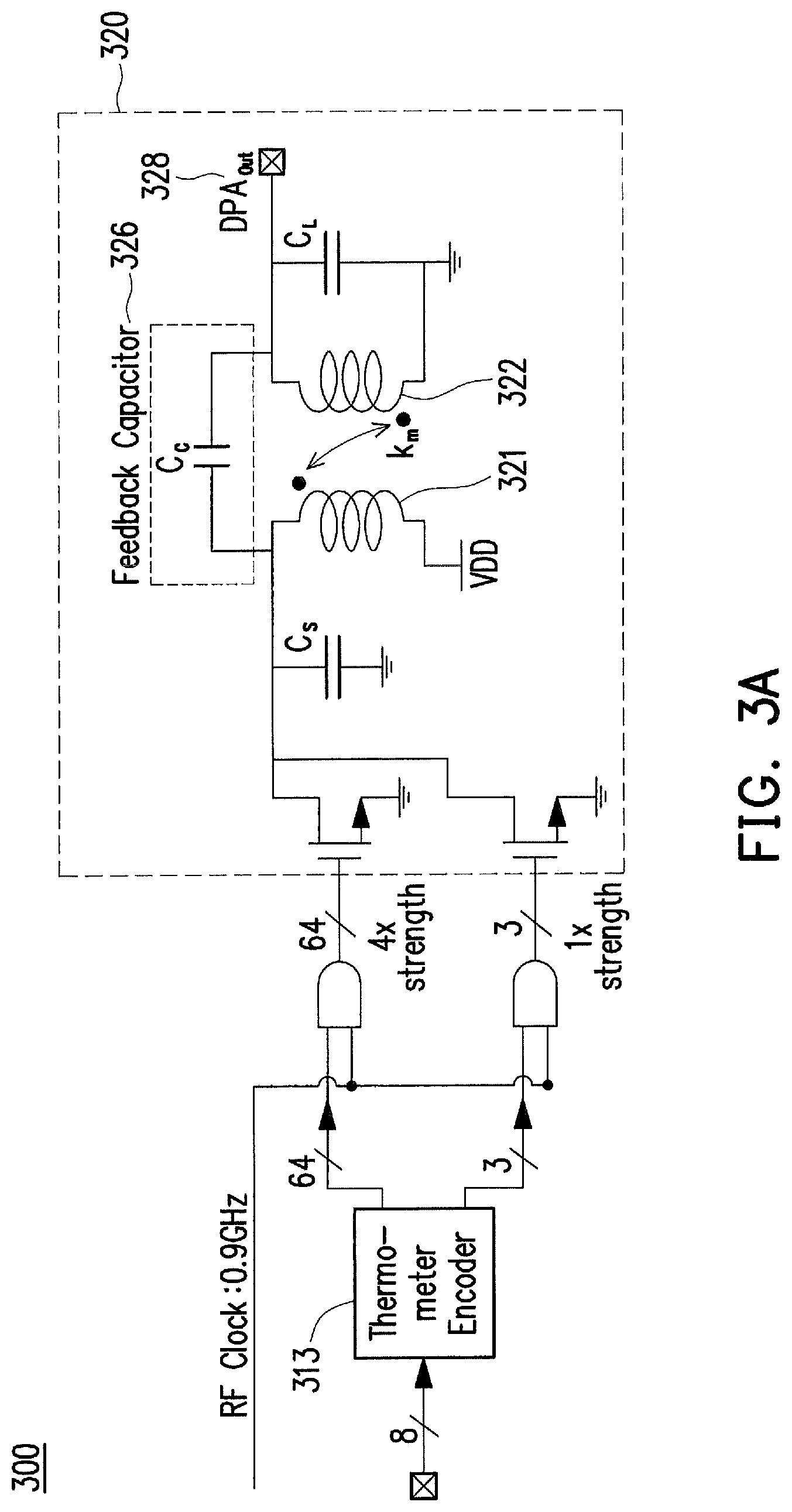 Patent US12184241 Figure 3 – Systems and methods for suppressing and mitigating harmonic distortion in a circuit