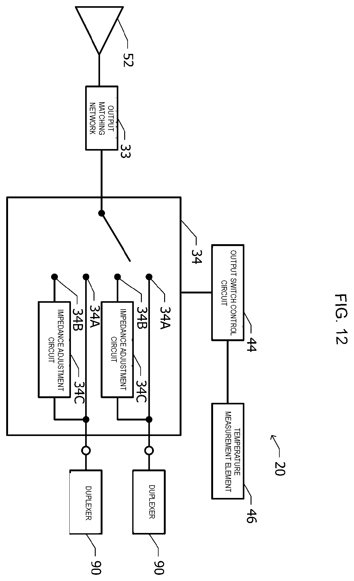 Patent US12184243 Figure 12 – Semiconductor device