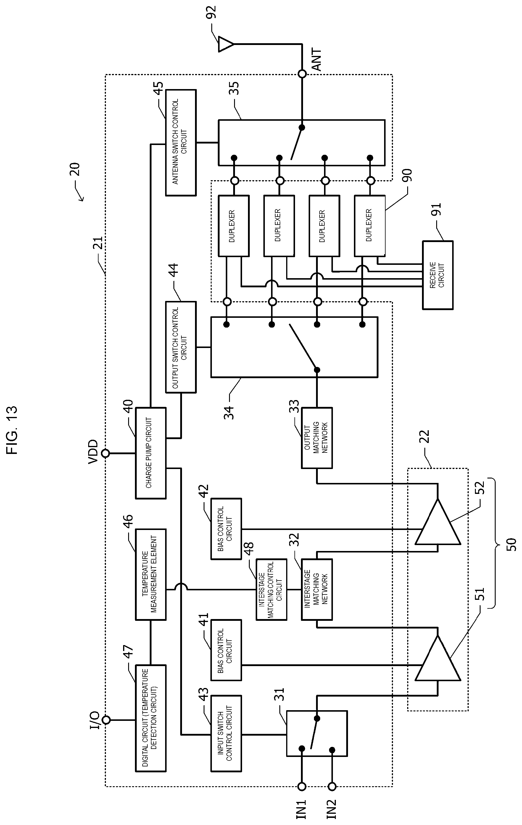 Patent US12184243 Figure 13 – Semiconductor device