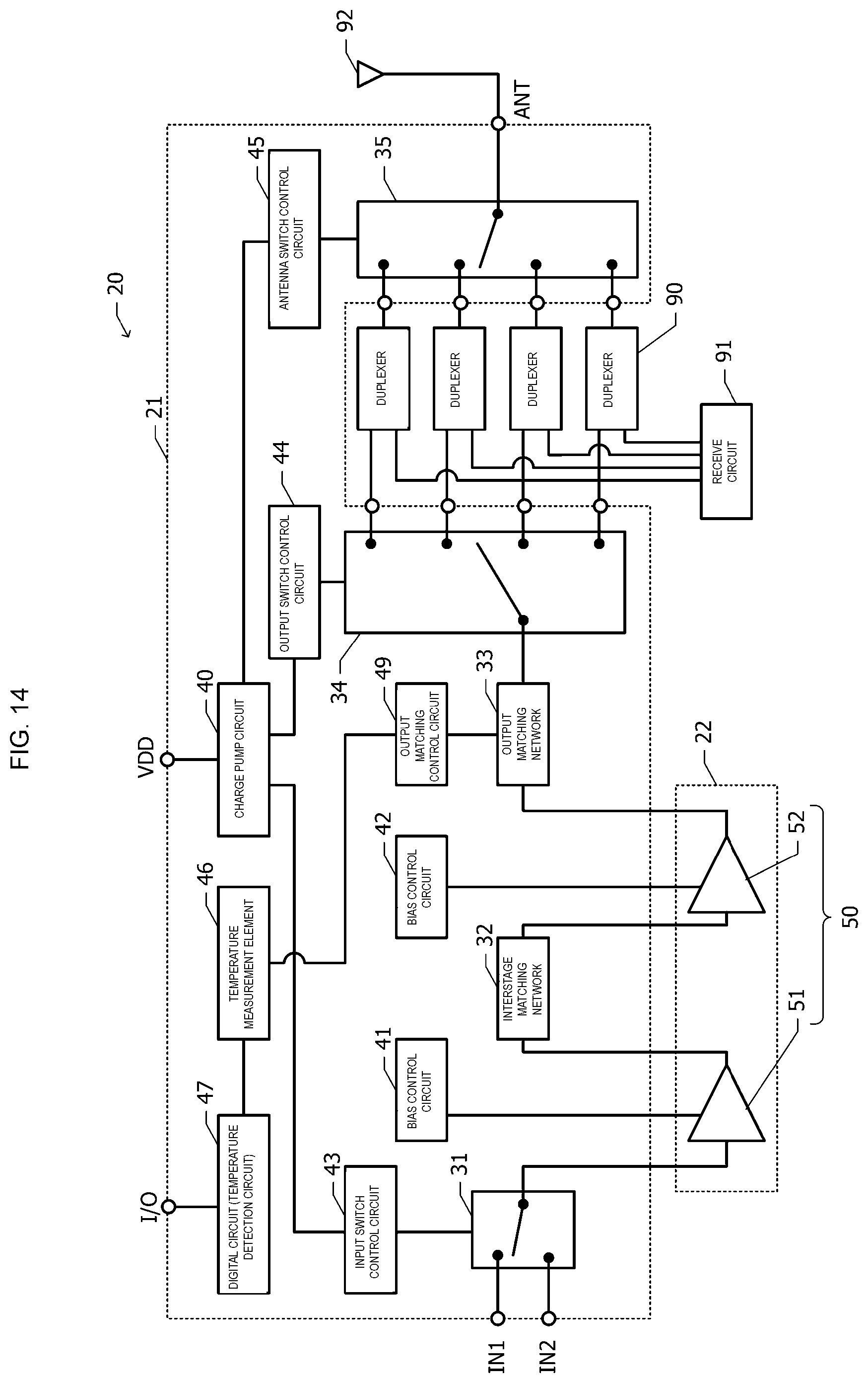 Patent US12184243 Figure 14 – Semiconductor device