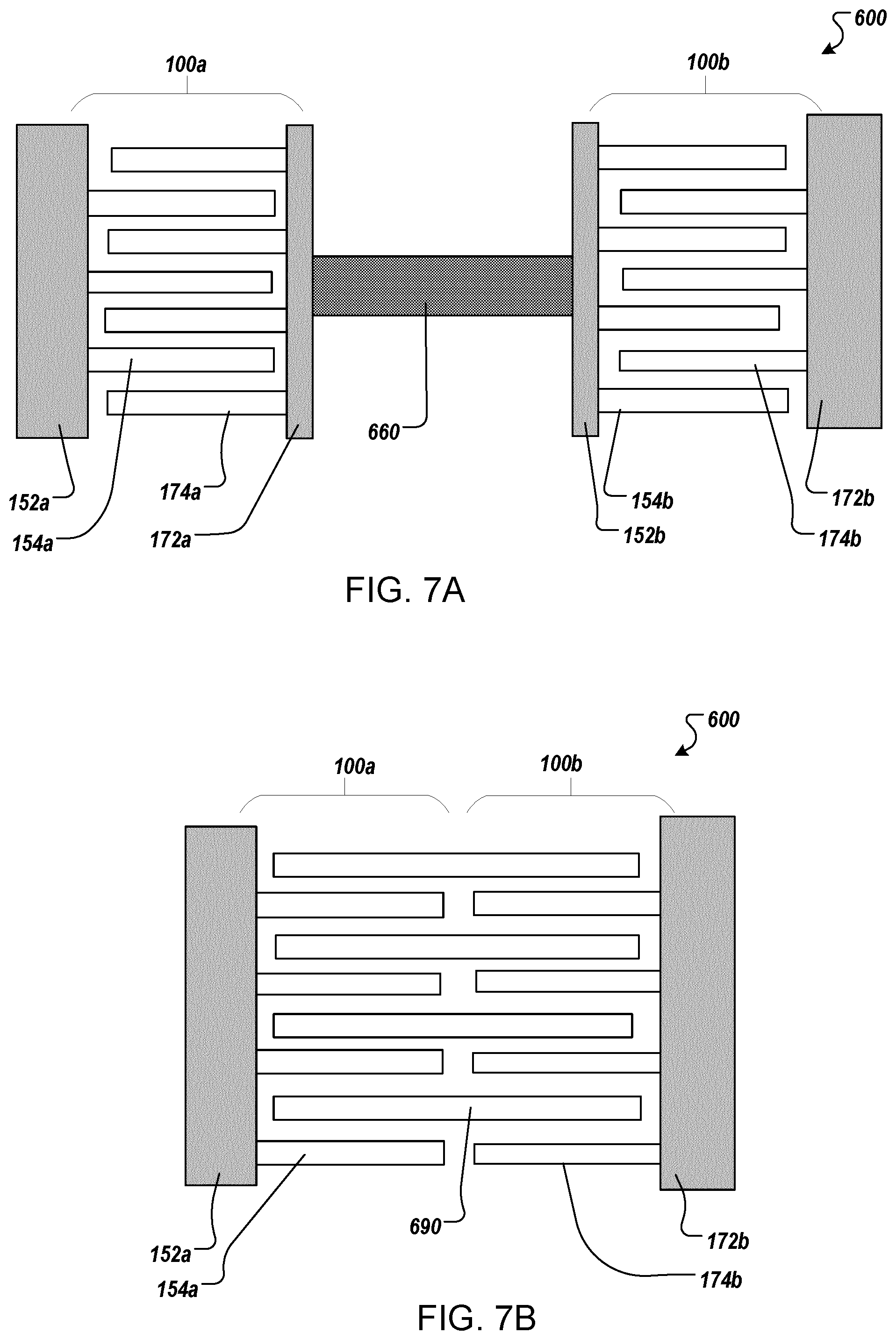 Patent US12184264 Figure 10 – Two-stage lateral bulk acoustic wave filter with capacitive coupling of counter electrode