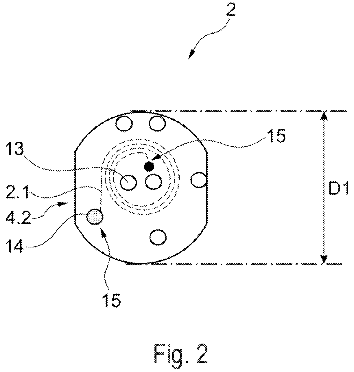 Patent US12184274 Figure 2 – Miniaturized, inductive proximity sensor and method for detecting a sensing body