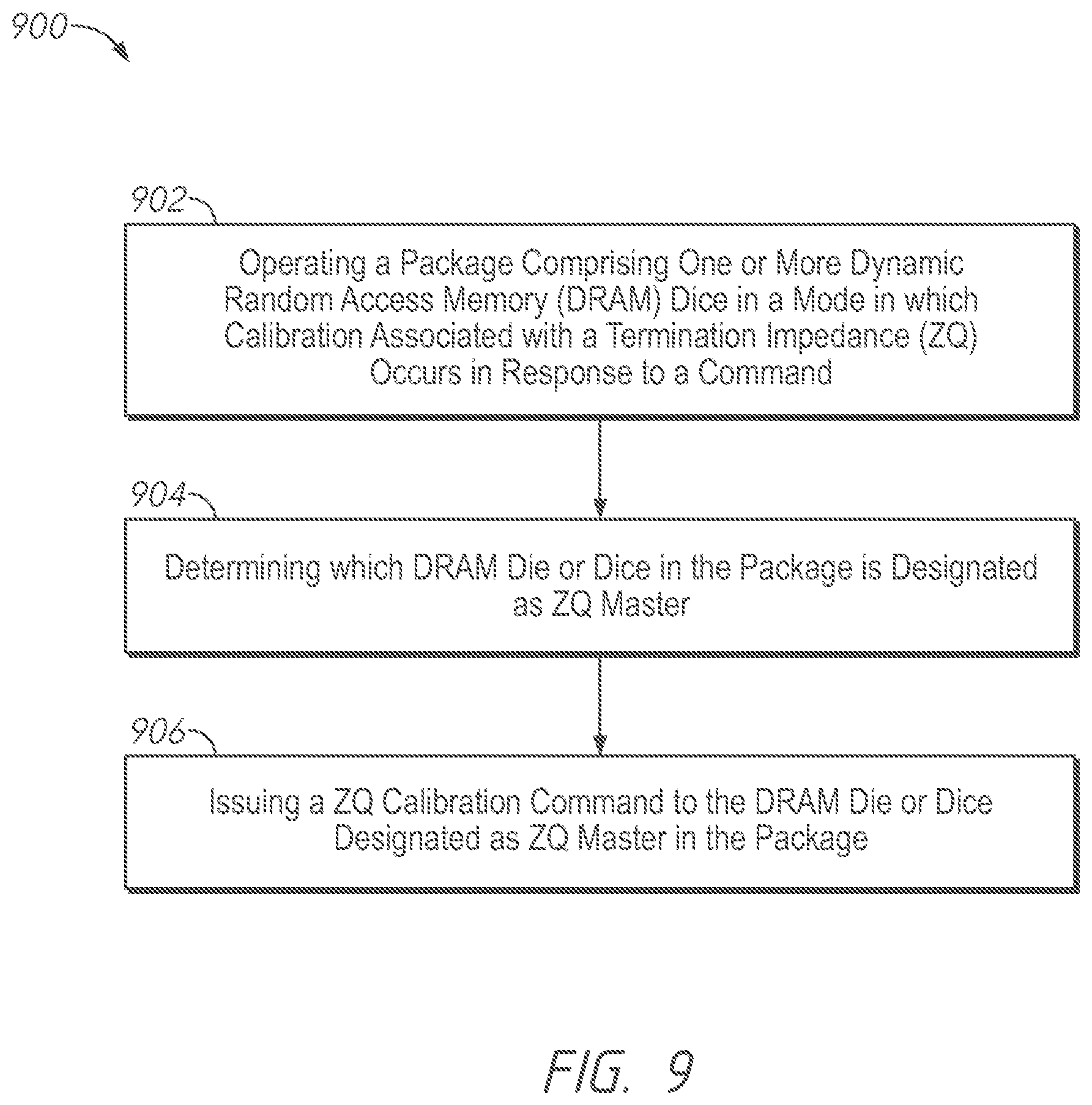 Patent US12184280 Figure 7 – Apparatuses and methods for identifying memory devices of a semiconductor device sharing an external resistance
