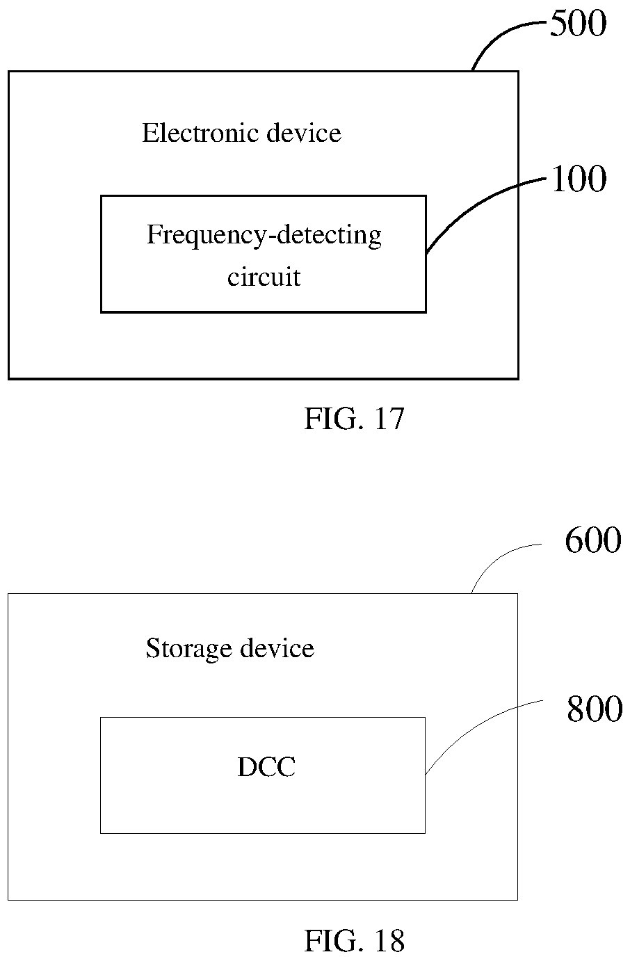 Patent US12184287 Figure 8 – Frequency-detecting circuit, duty-cycle corrector, and electronic device