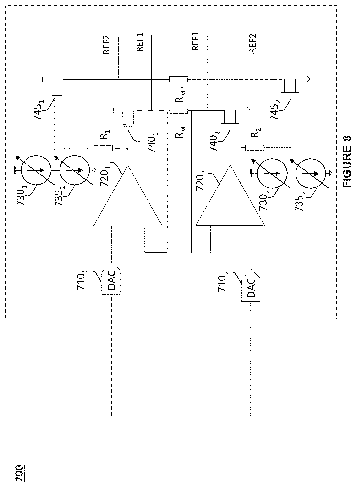 Patent US12184295 Figure 9 – ADC circuitry comprising compensation circuitry