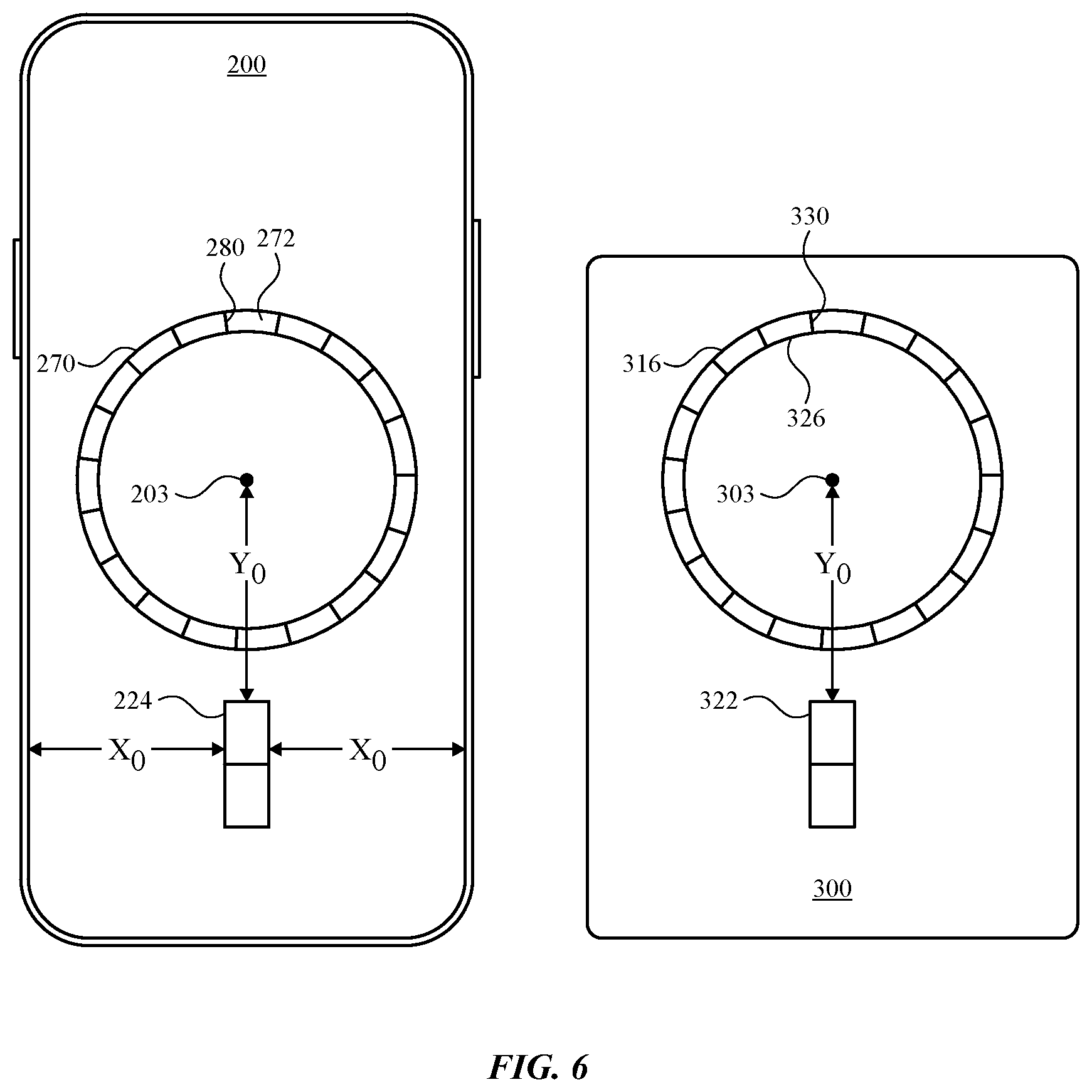 Patent US12184322 Figure 4 – Case with magnetic alignment for portable electronic device