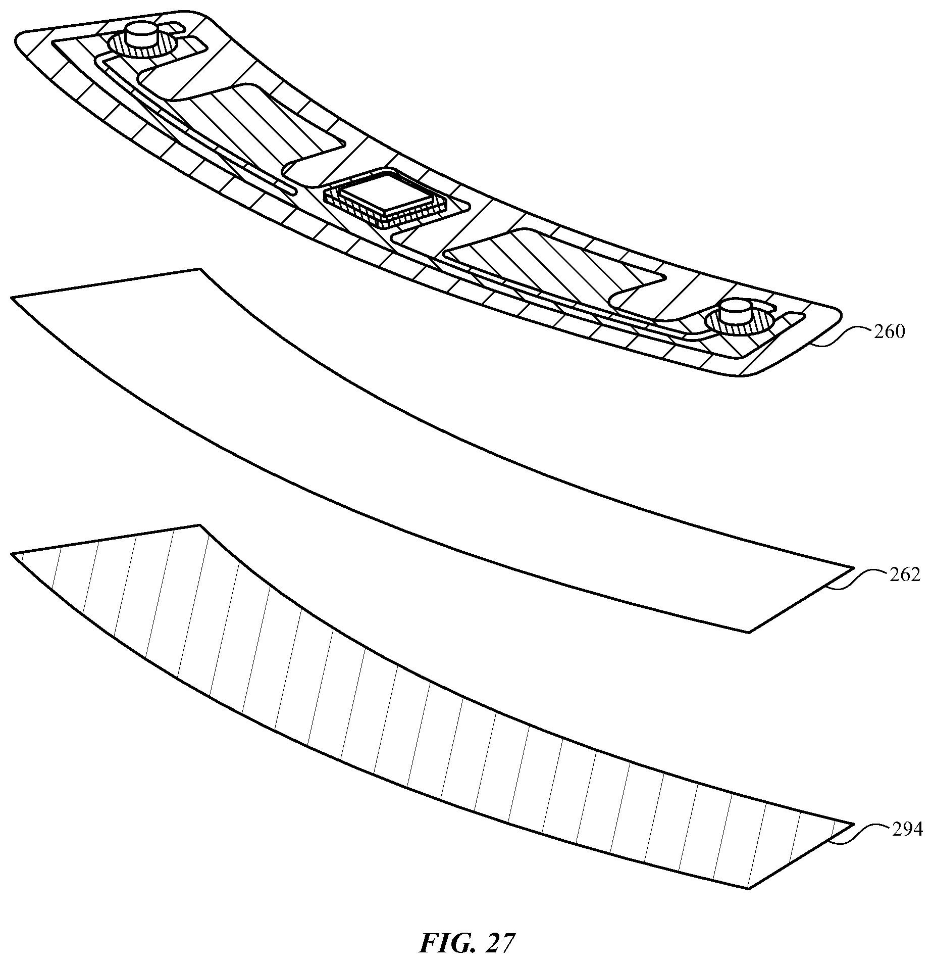 Patent US12184322 Figure 14 – Case with magnetic alignment for portable electronic device