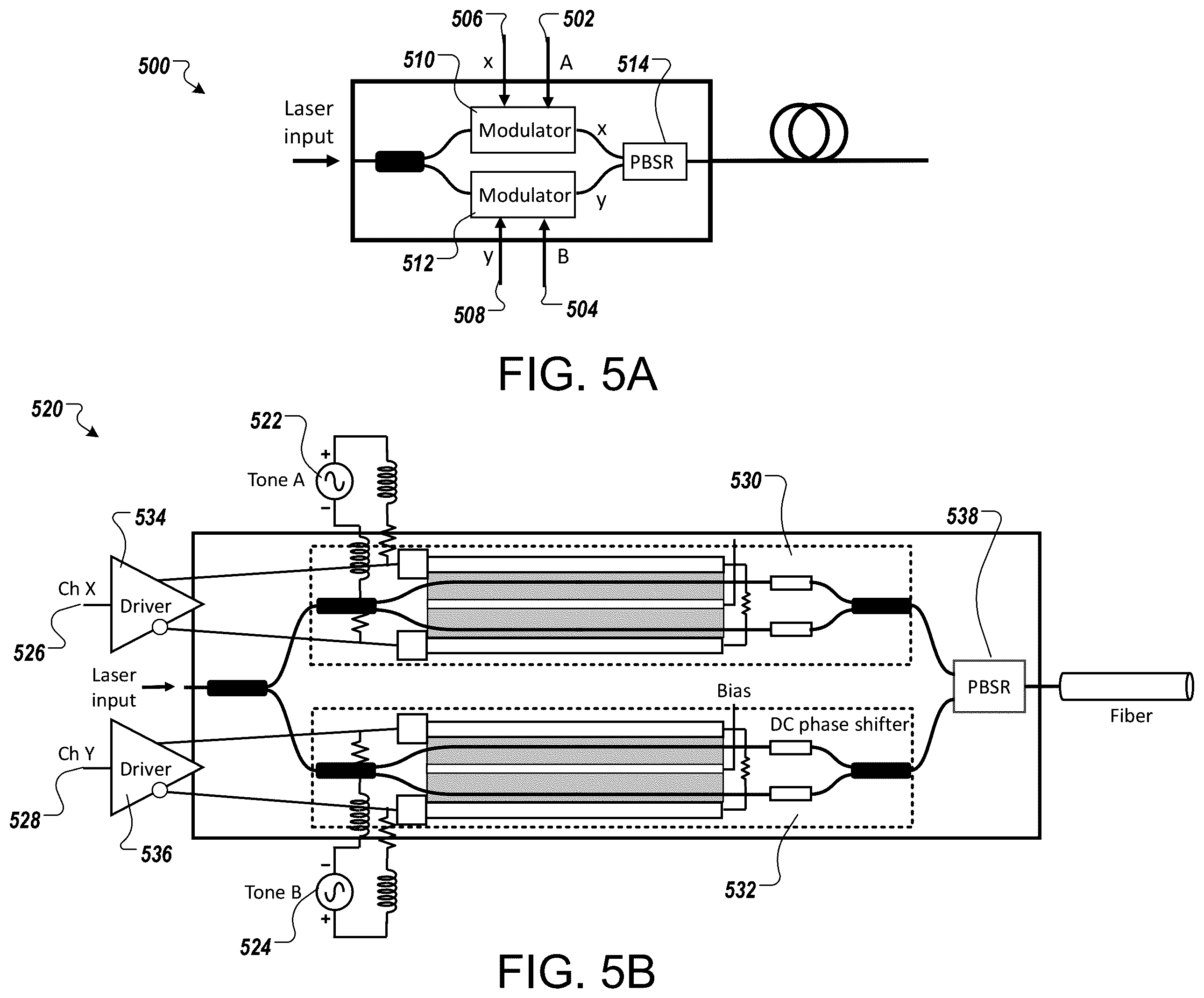 Patent US12184333 Figure 5 – Optical multiple-input-multiple-output (MIMO) demultiplexers