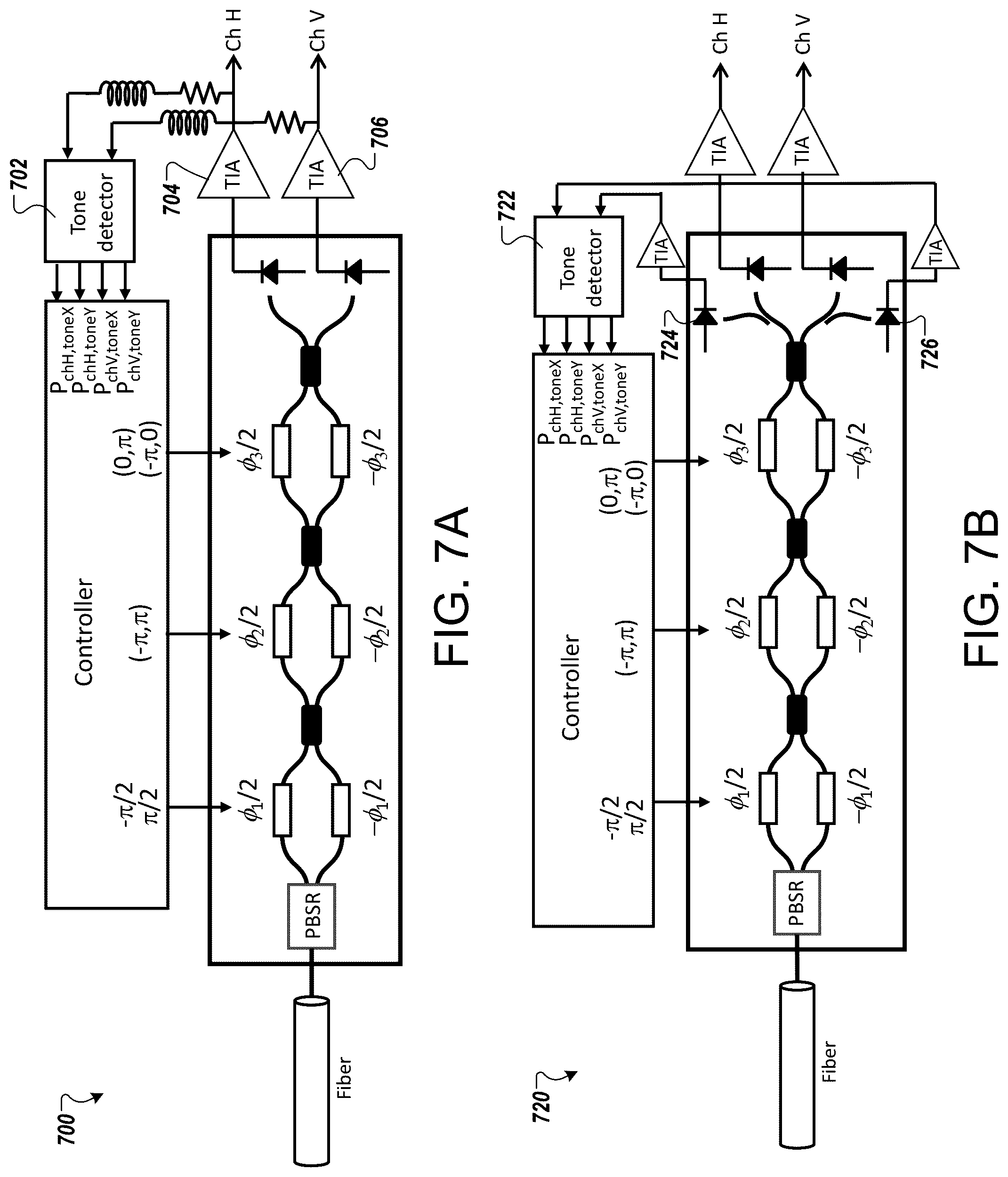 Patent US12184333 Figure 7 – Optical multiple-input-multiple-output (MIMO) demultiplexers