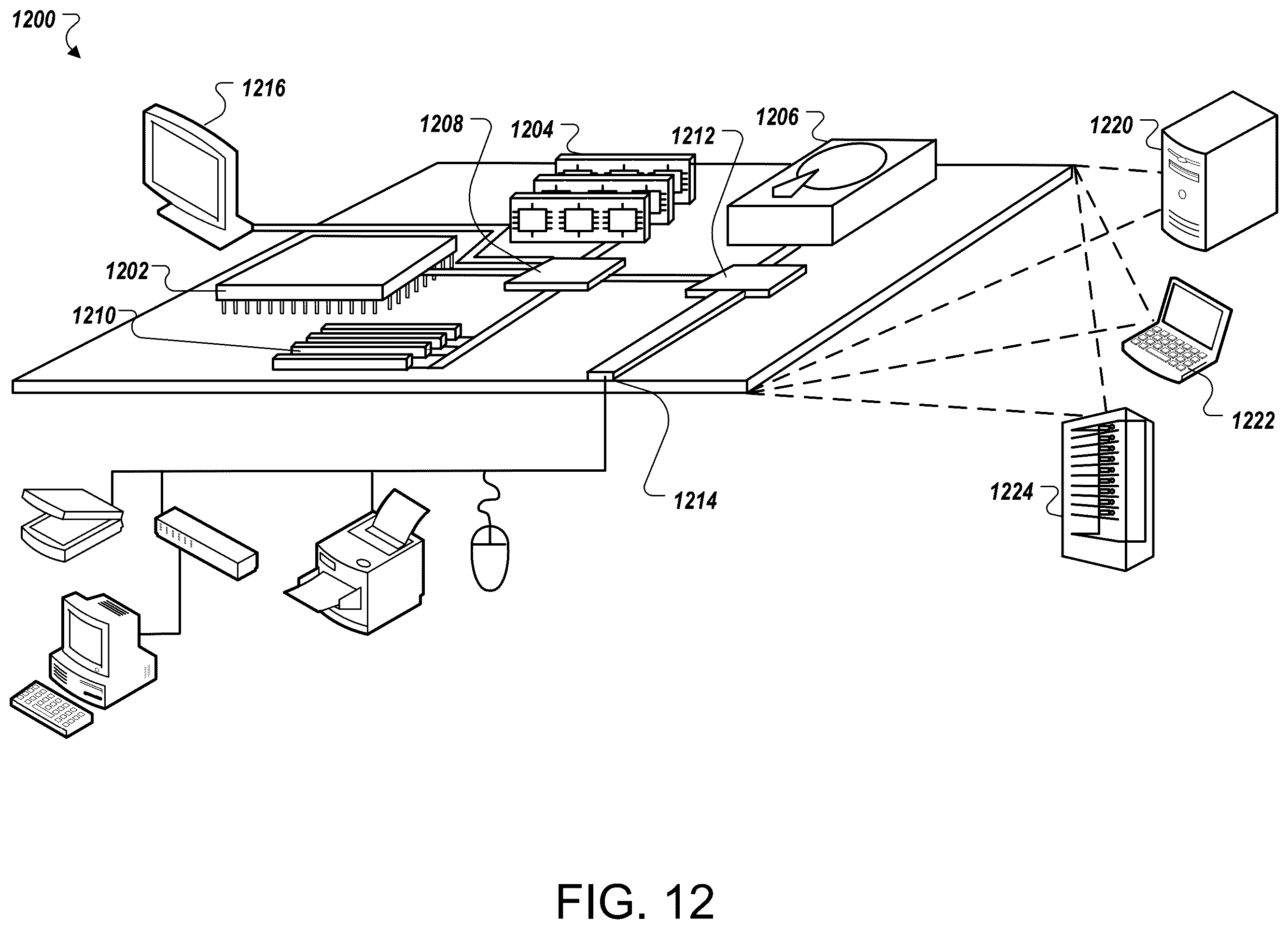 Patent US12184333 Figure 12 – Optical multiple-input-multiple-output (MIMO) demultiplexers