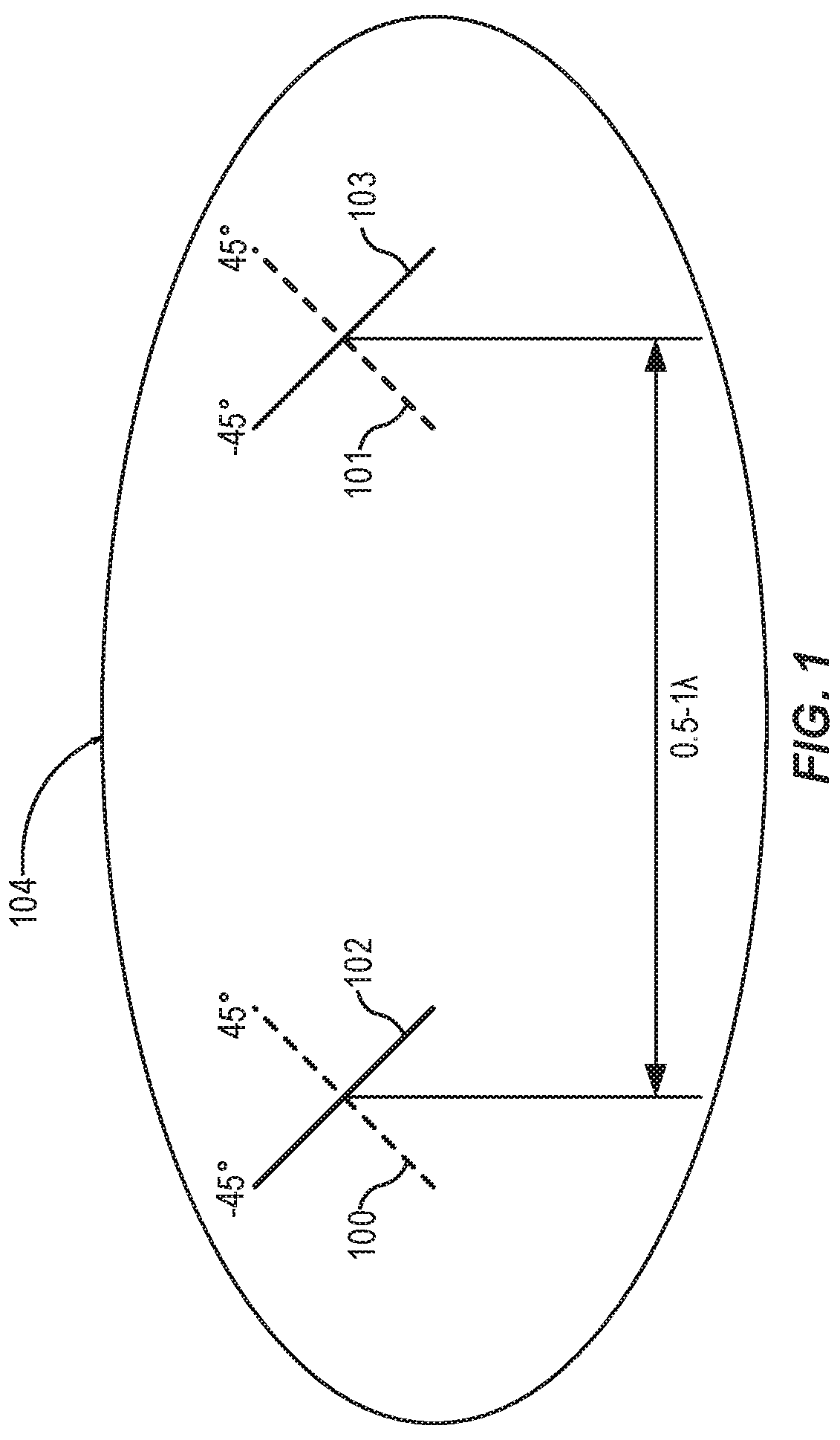 Patent US12184344 Figure 1 – UE aided antenna calibration