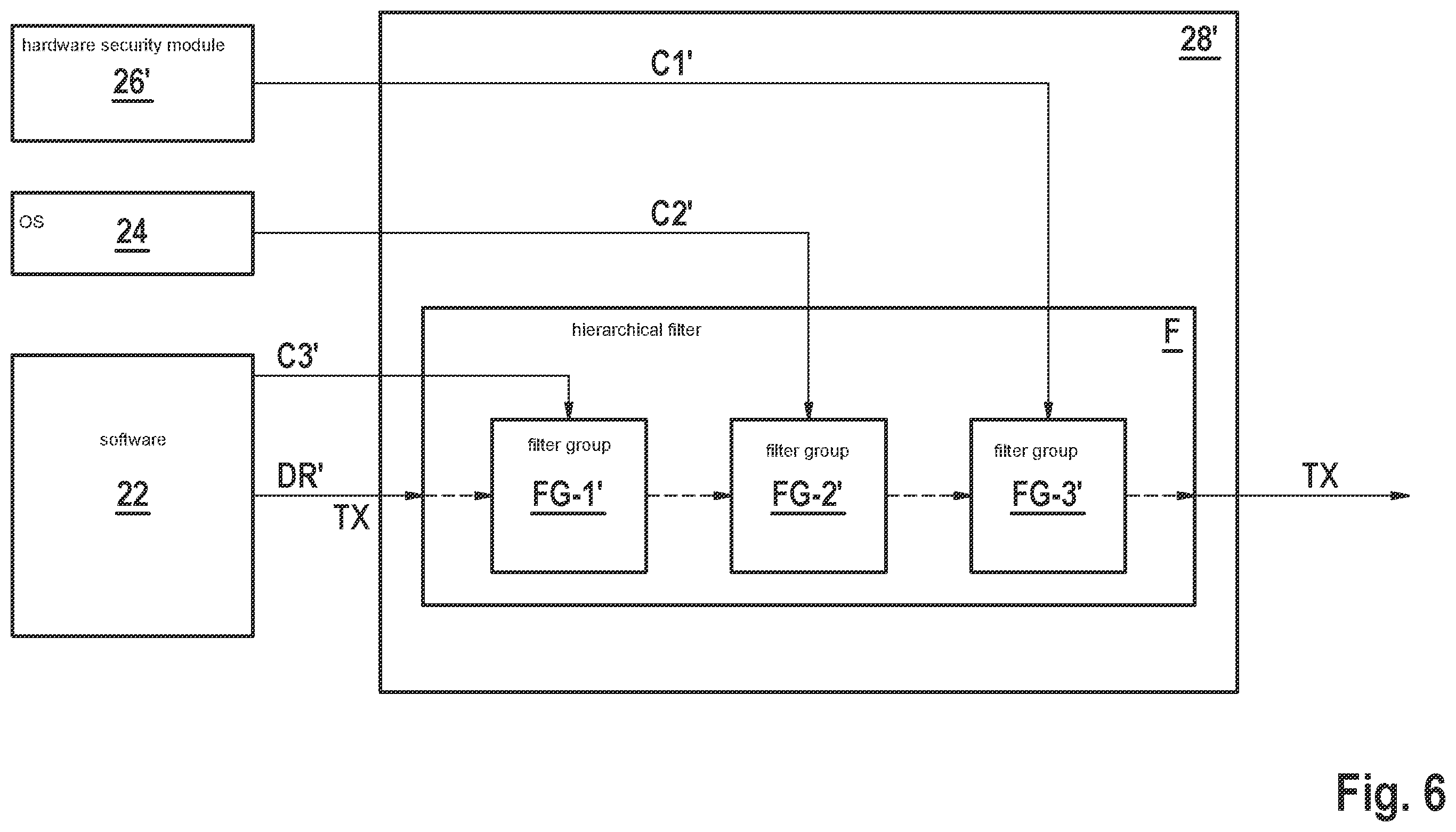 Patent US12184449 Figure 6 – Method and device for processing data associated with messages transmittable via a bus system