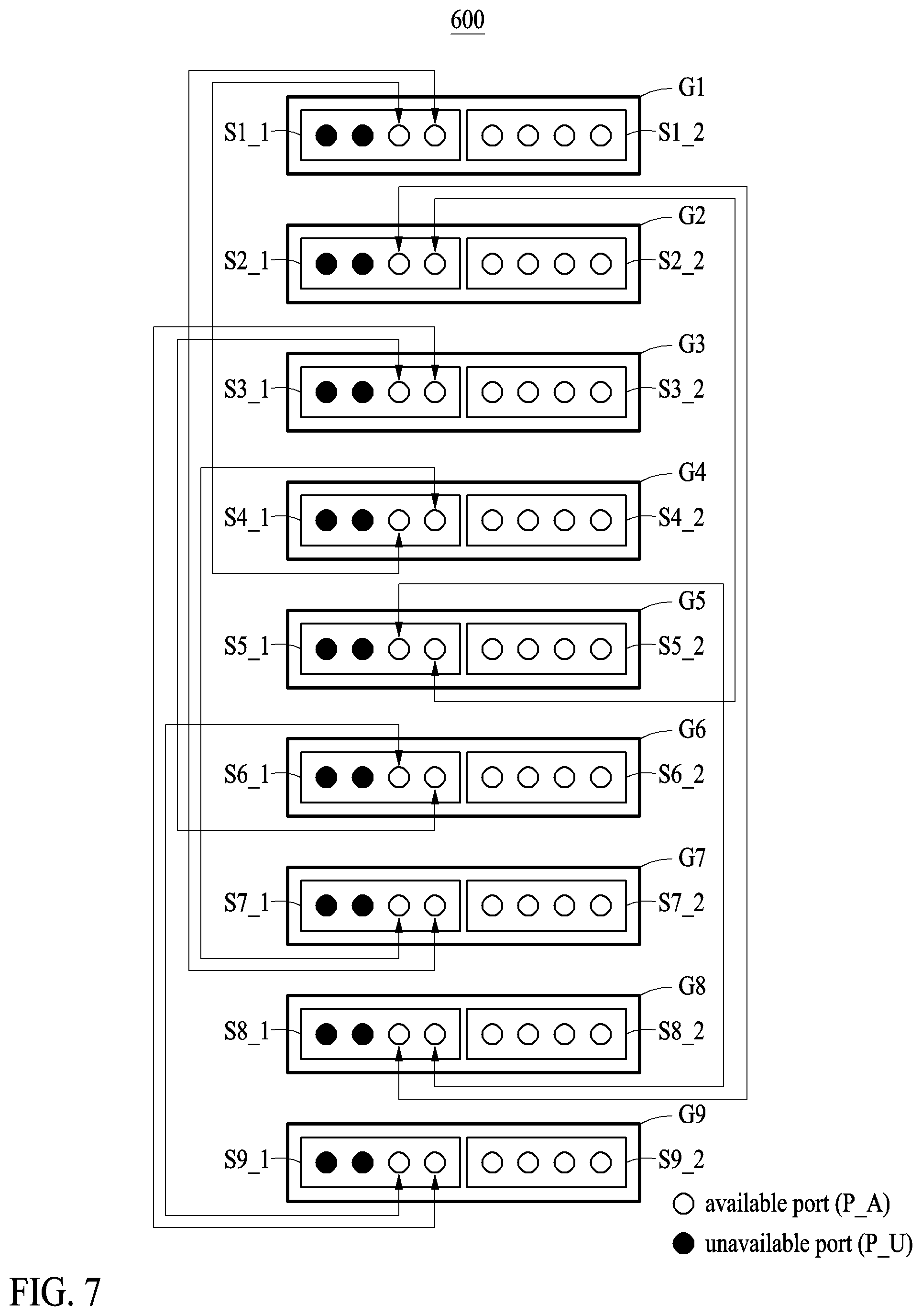 Patent US12184531 Figure 6 – Method and device with network topology formation