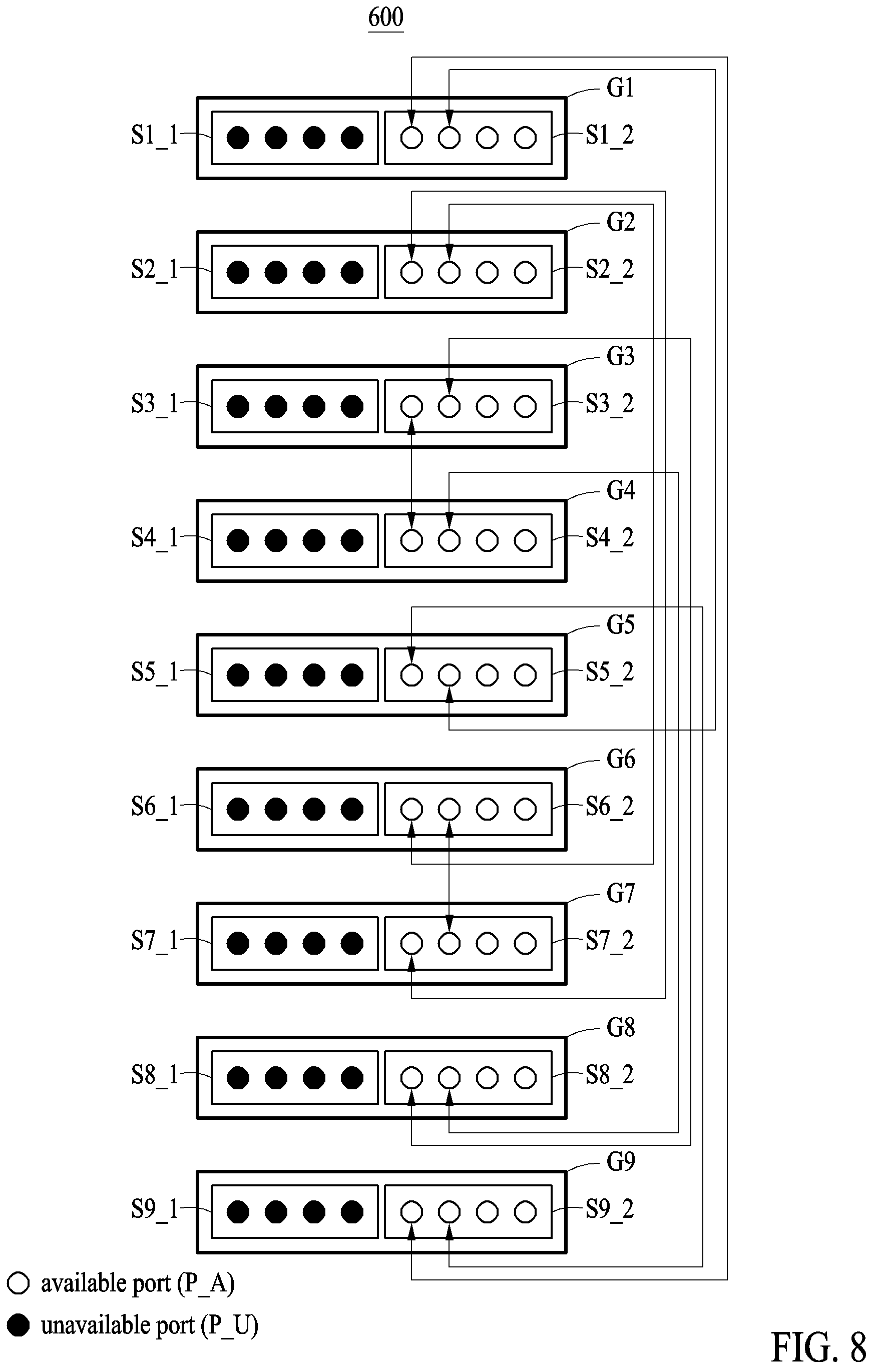 Patent US12184531 Figure 7 – Method and device with network topology formation